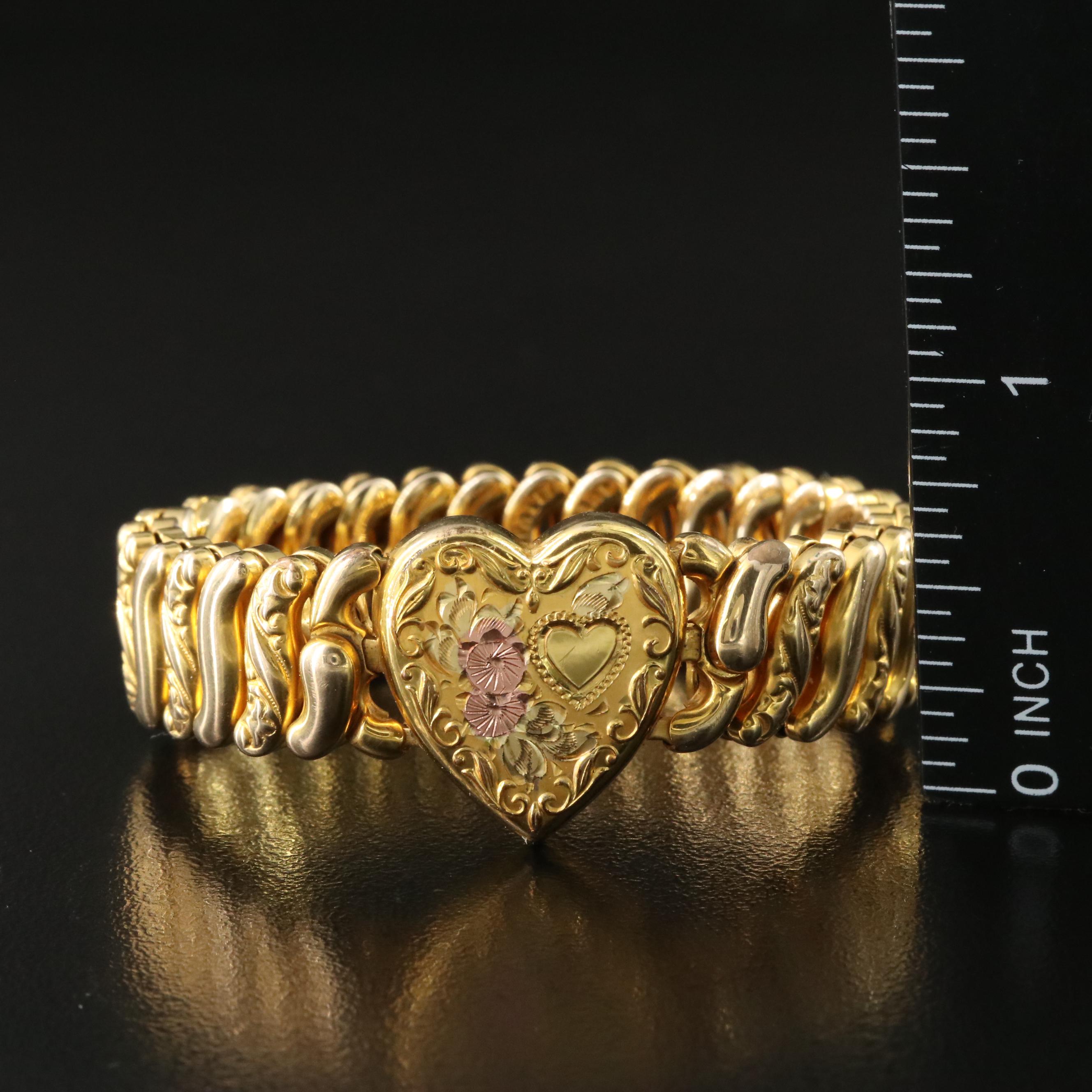 1940s Pitman & Keeler Inc. "American Queen" Bracelet with Box