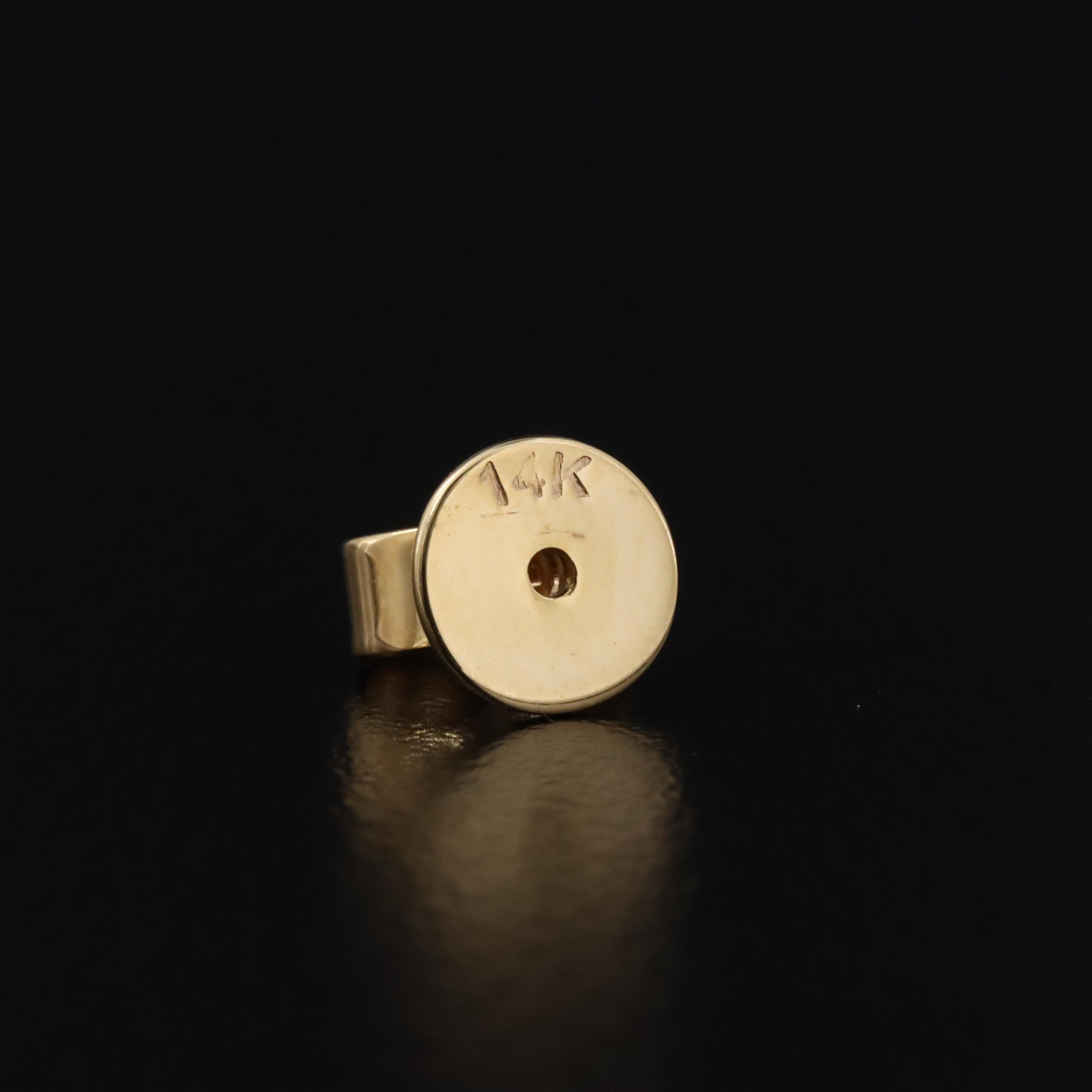 14K 3.70 CTW Lab Grown Diamond Stud Earrings with IGI Reports