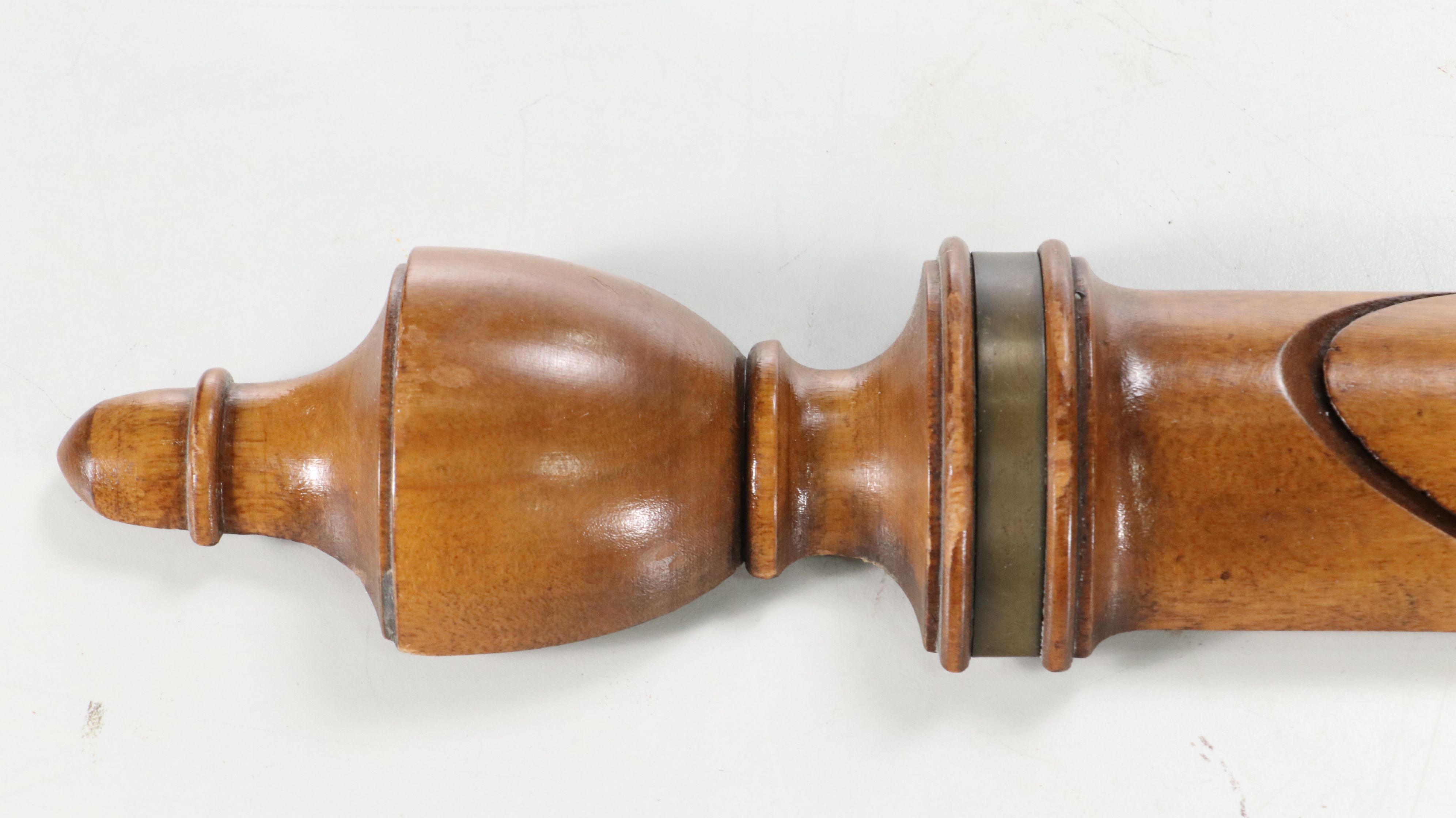 Mid Century Wooden Wall Hanging Planter