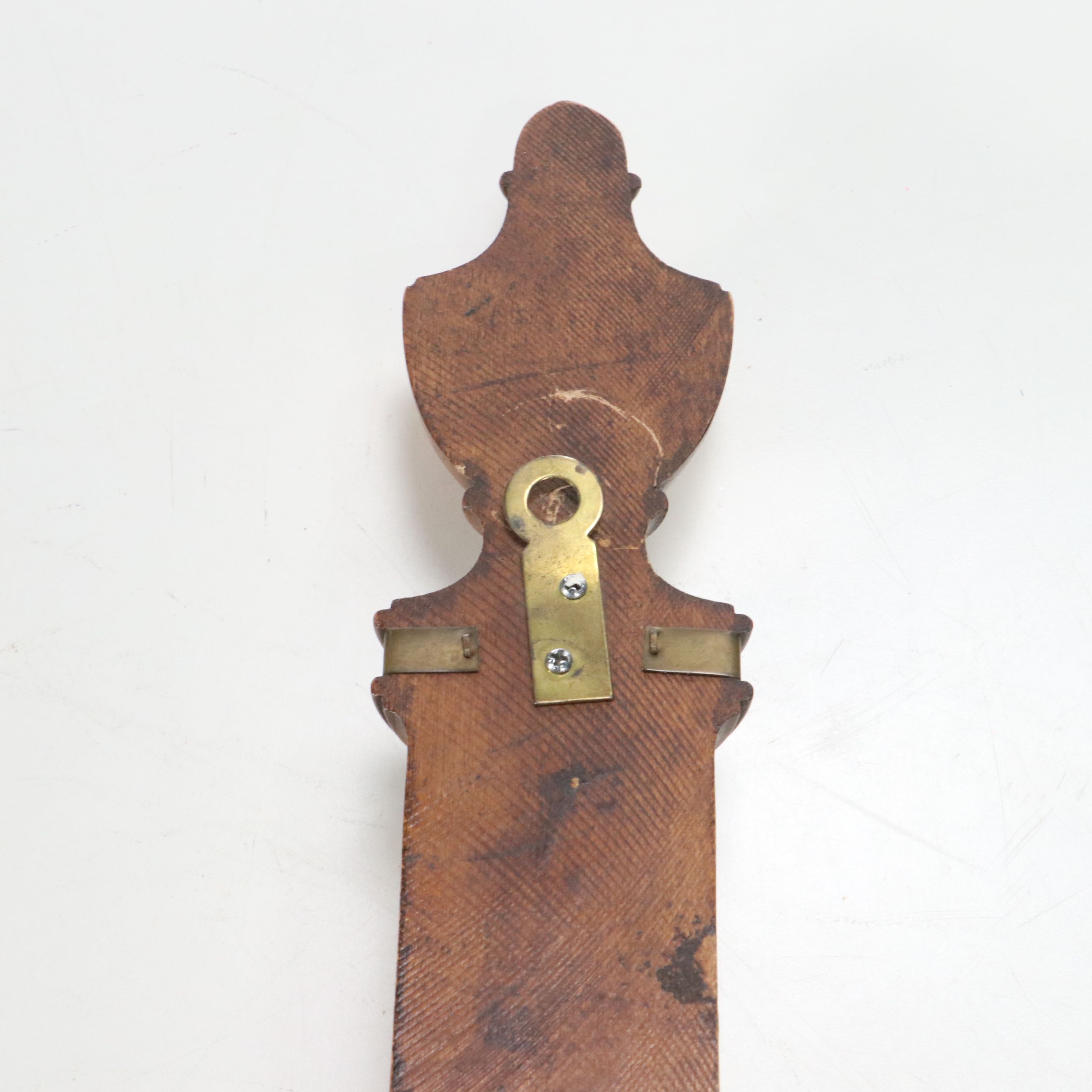 Mid Century Wooden Wall Hanging Planter