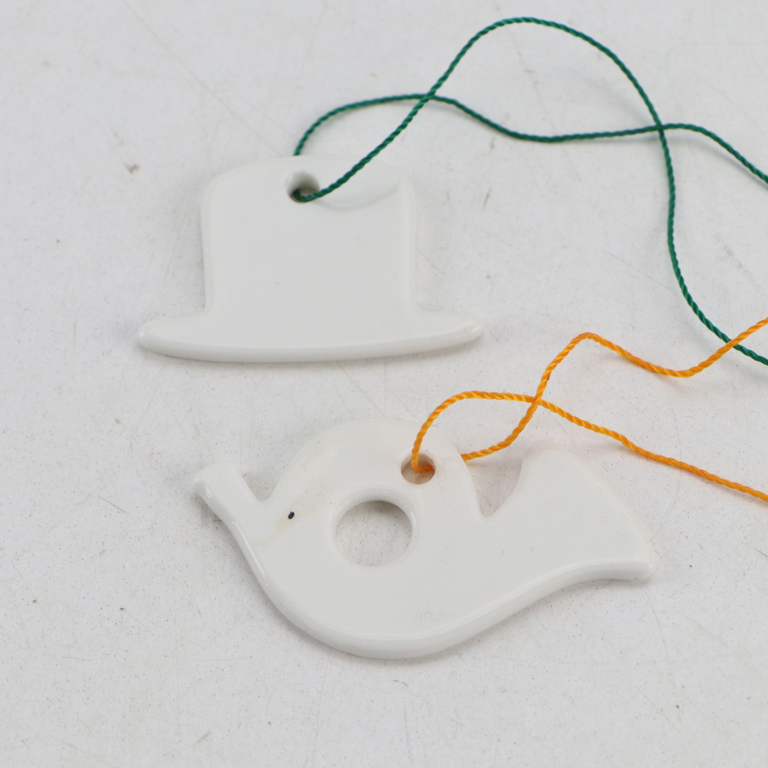 Fabric, Glass, Metal, and More Christmas Tree Ornaments