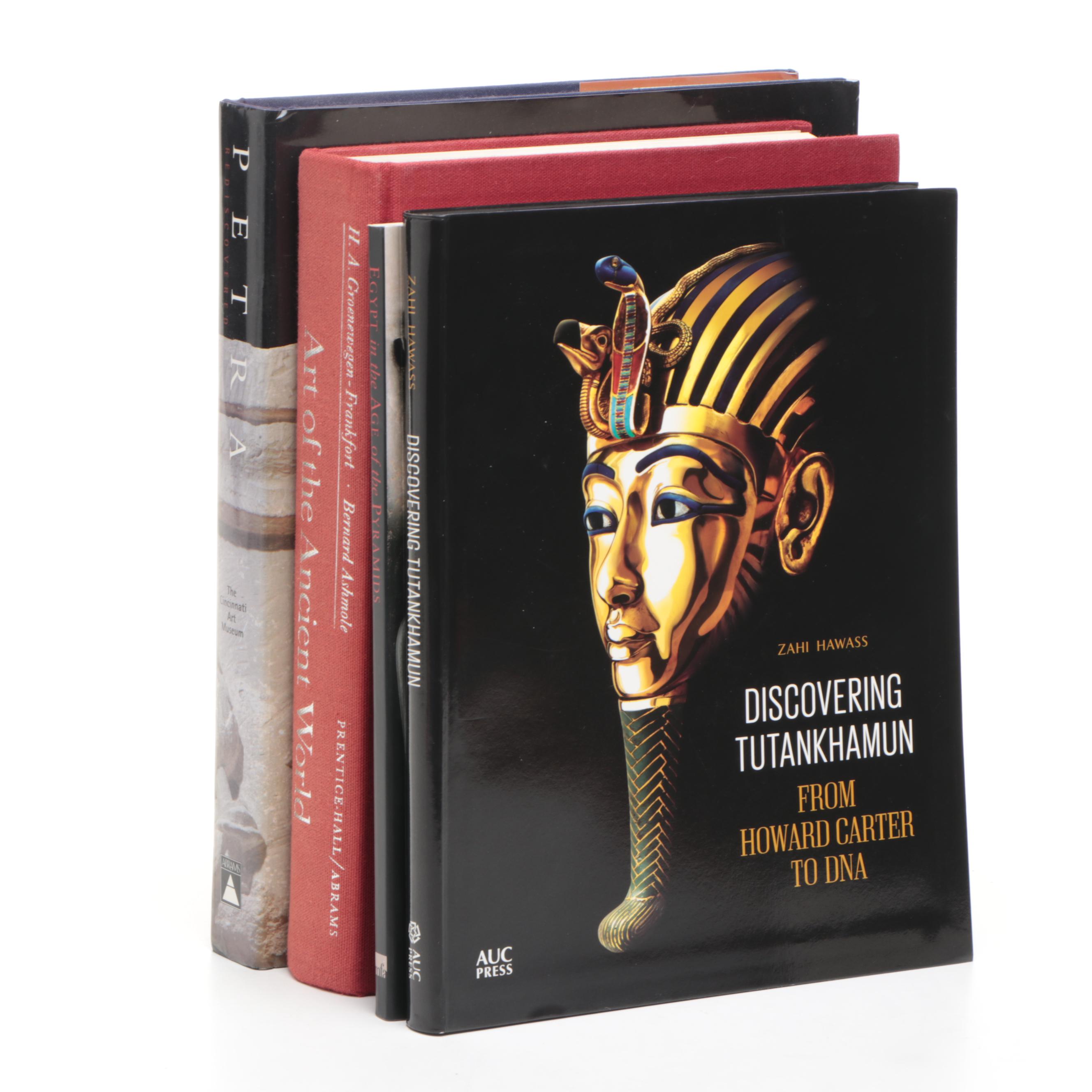 Signed "Discovering Tutankhamun" and More Ancient Art and History Nonfiction