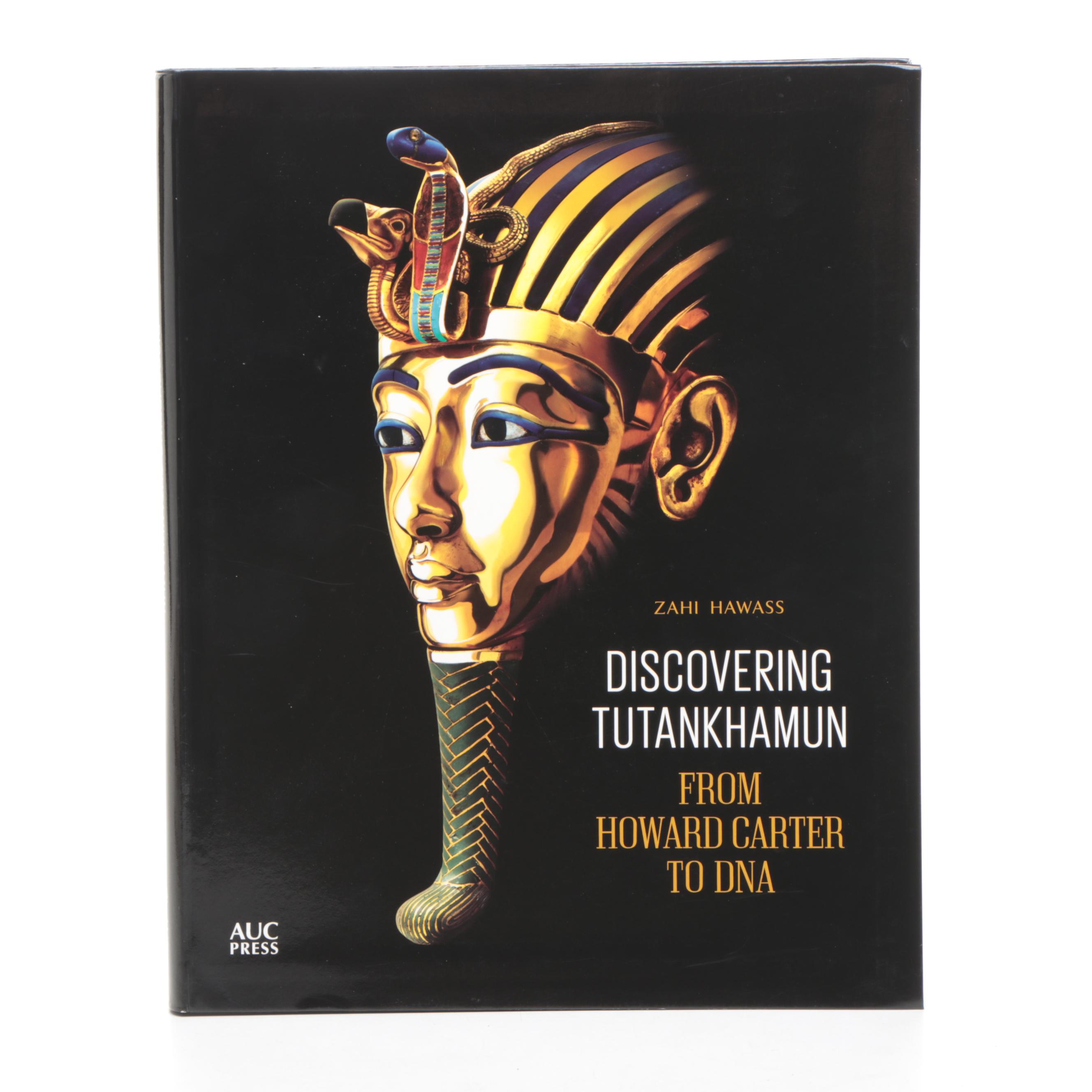 Signed "Discovering Tutankhamun" and More Ancient Art and History Nonfiction