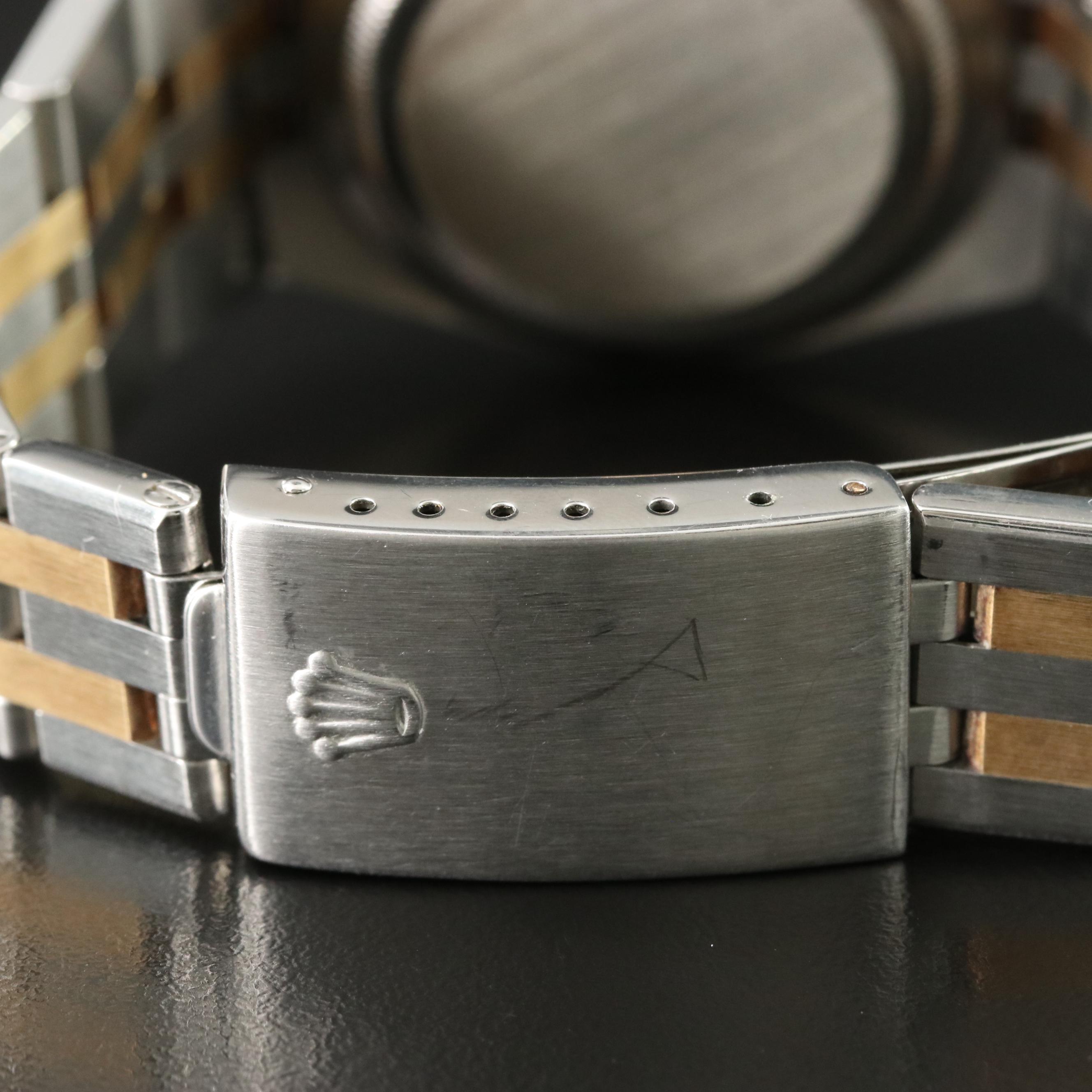 Rolex Datejust Oysterquartz 17013 36mm 18K & Steel Quartz Watch c. 1979