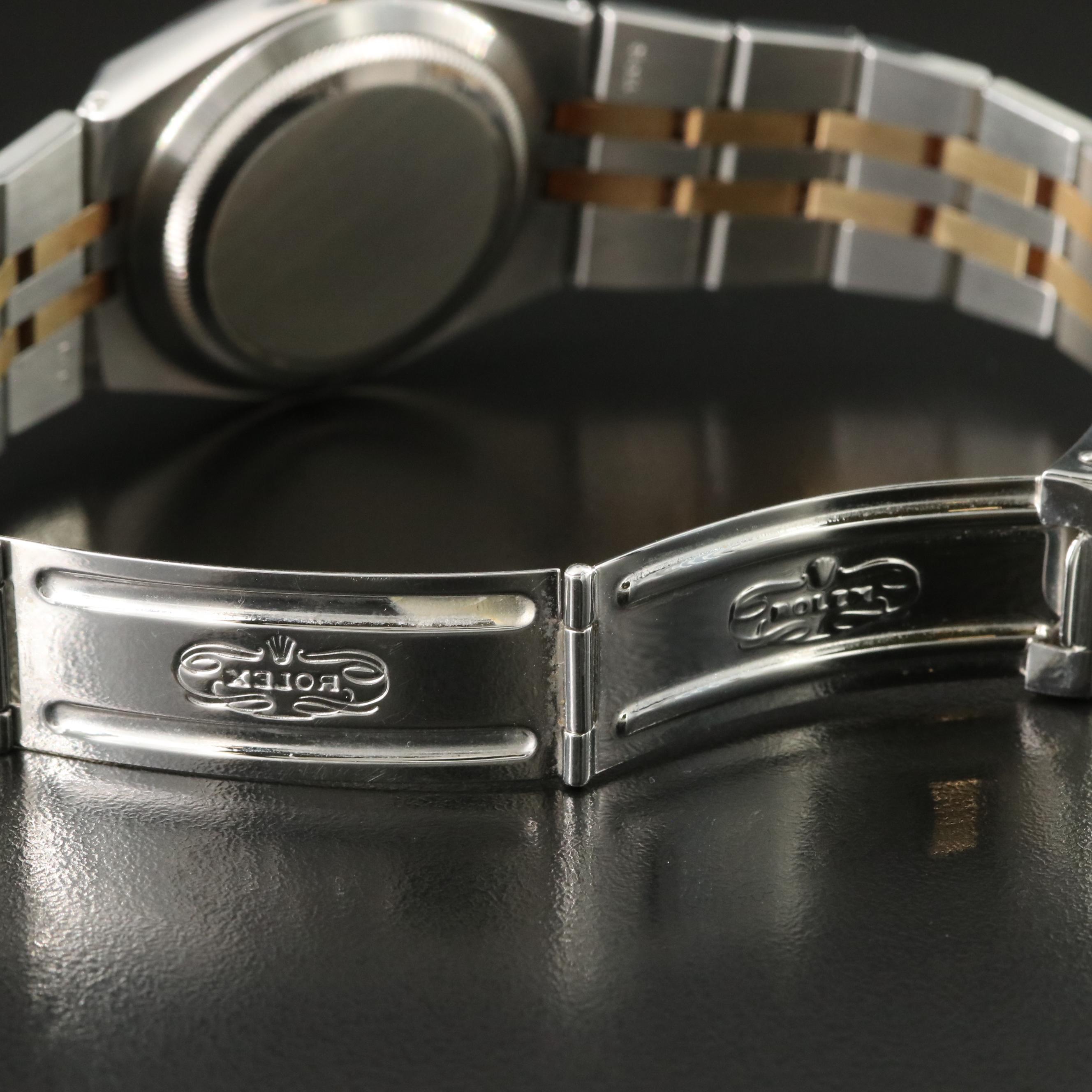 Rolex Datejust Oysterquartz 17013 36mm 18K & Steel Quartz Watch c. 1979