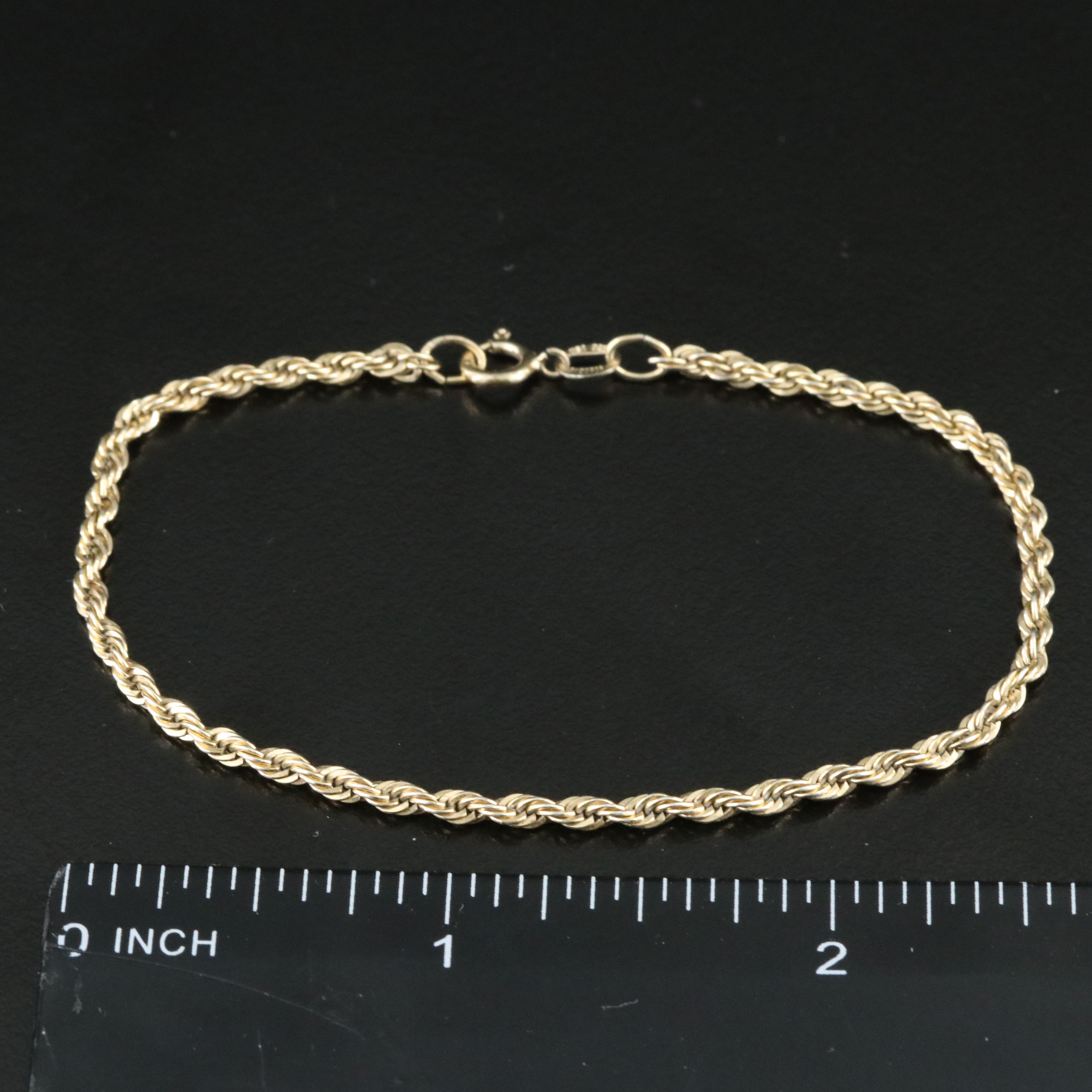 Danecraft Sterling Braided Rope Bracelet