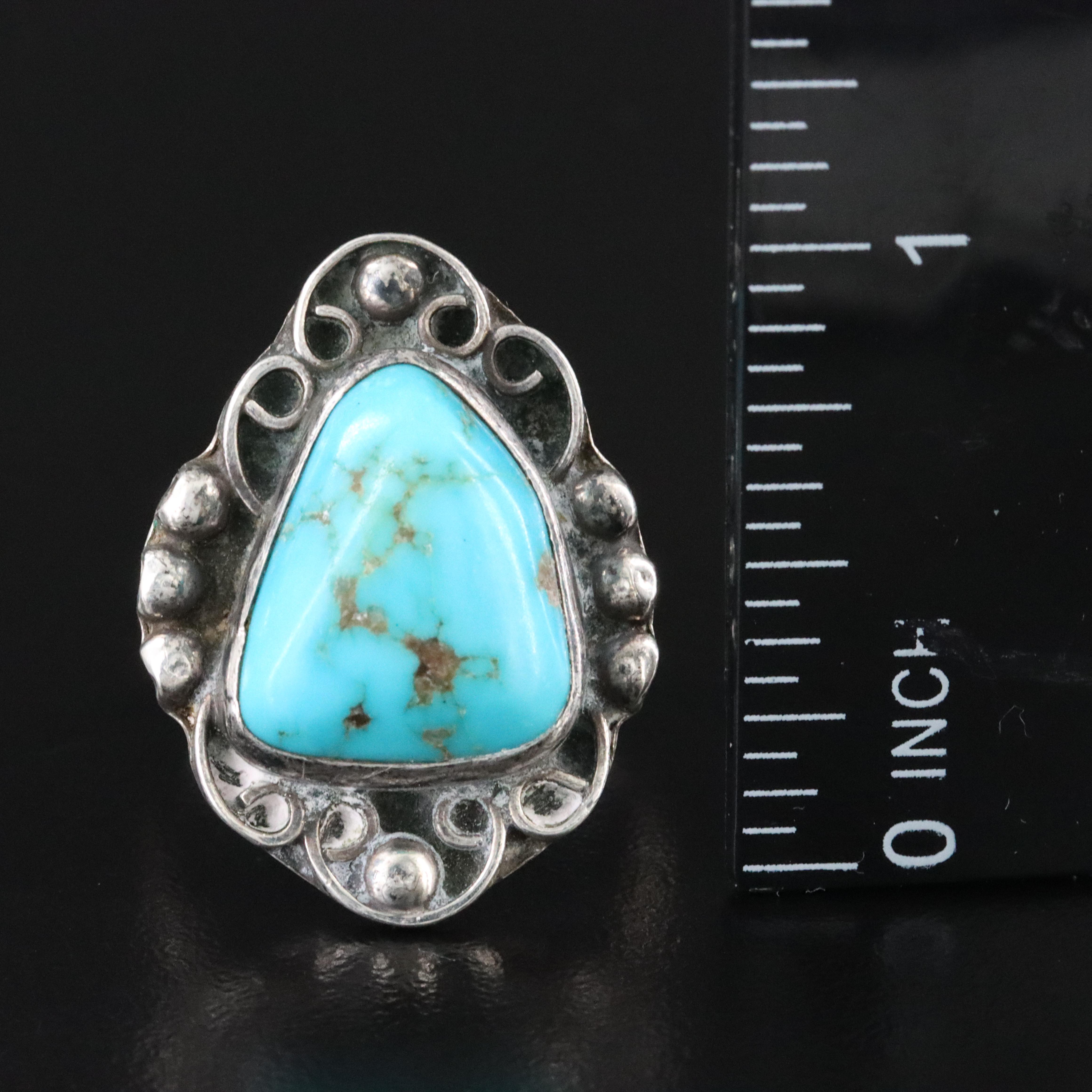 Sterling Turquoise Ring