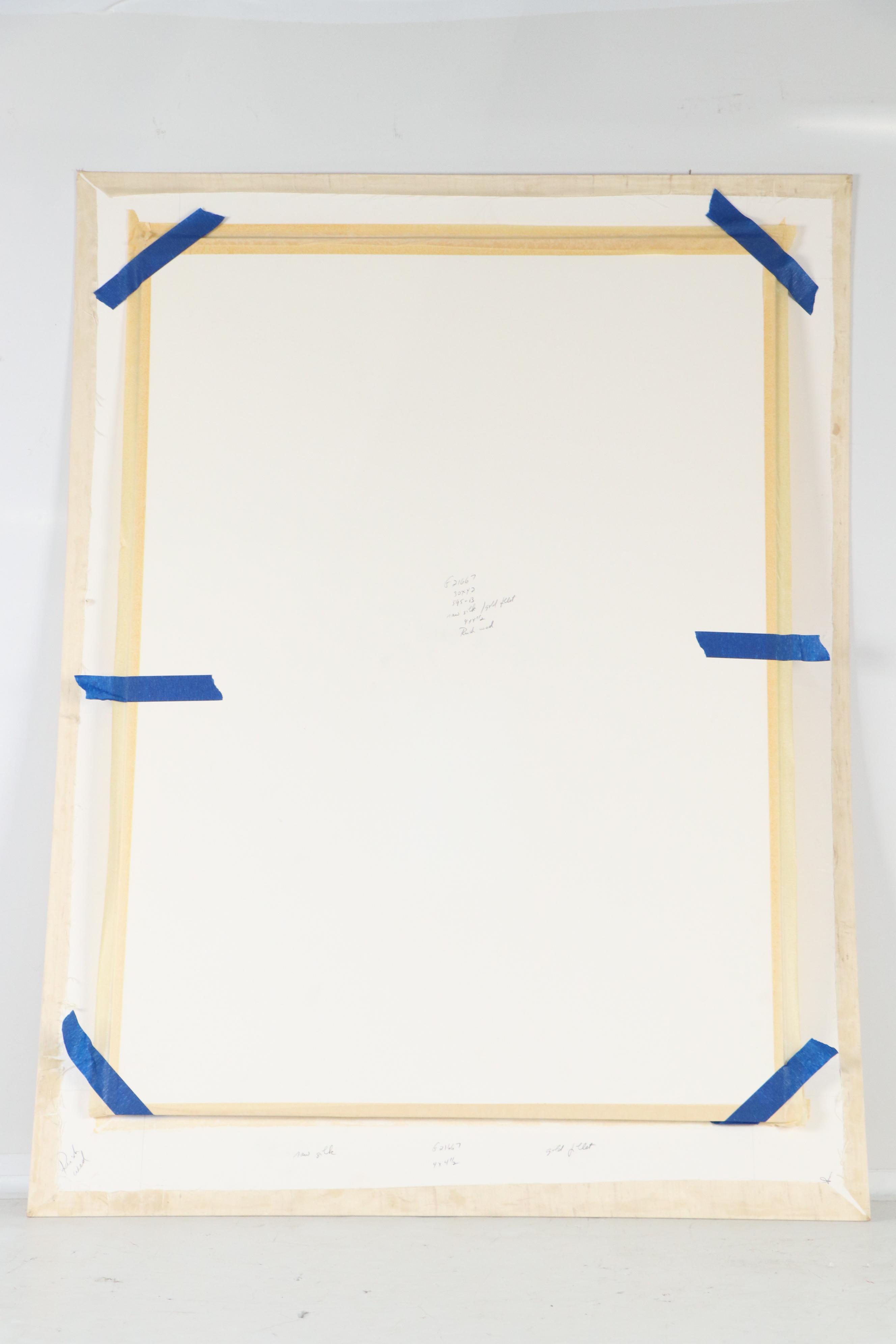 Charcoal Drawing Attributed to Arthur B. Davies of Tambourine Player