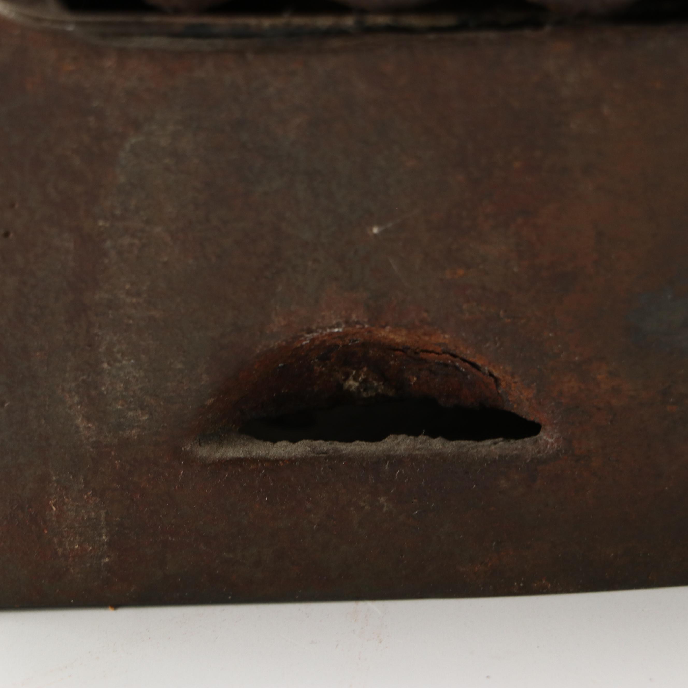 Antique Sad Irons with Wooden Handles