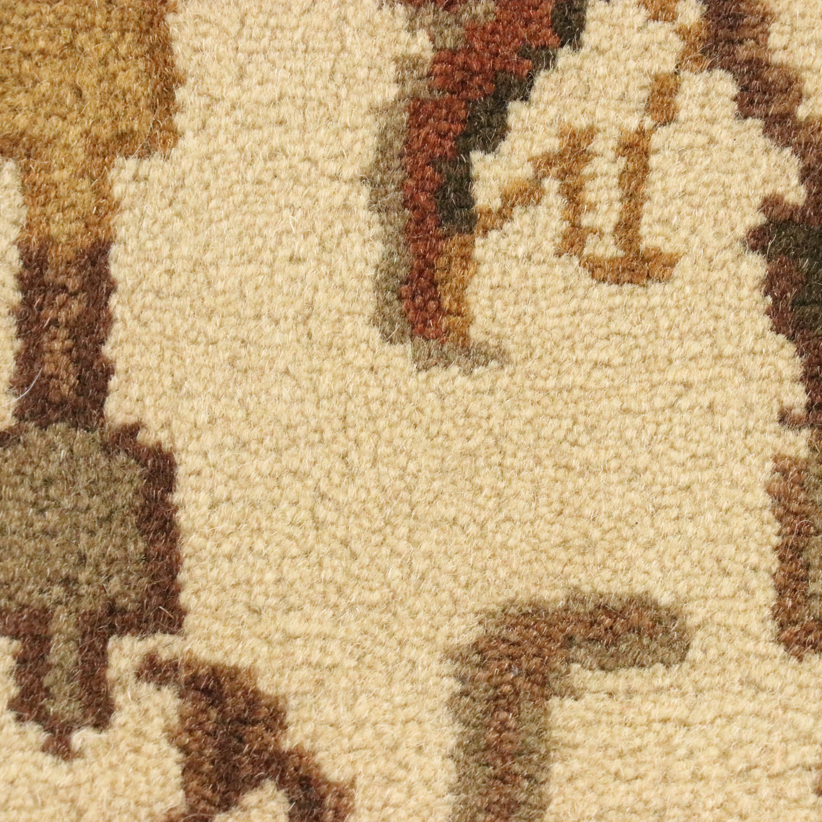 4' x 6'3 Hand-Knotted Indian Agra Area Rug