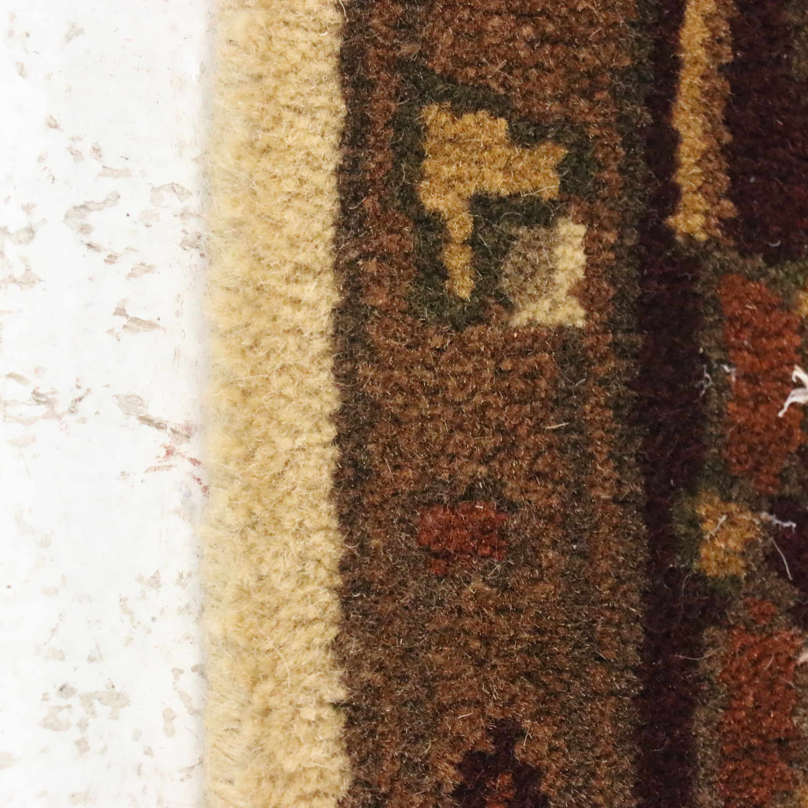 4' x 6'3 Hand-Knotted Indian Agra Area Rug