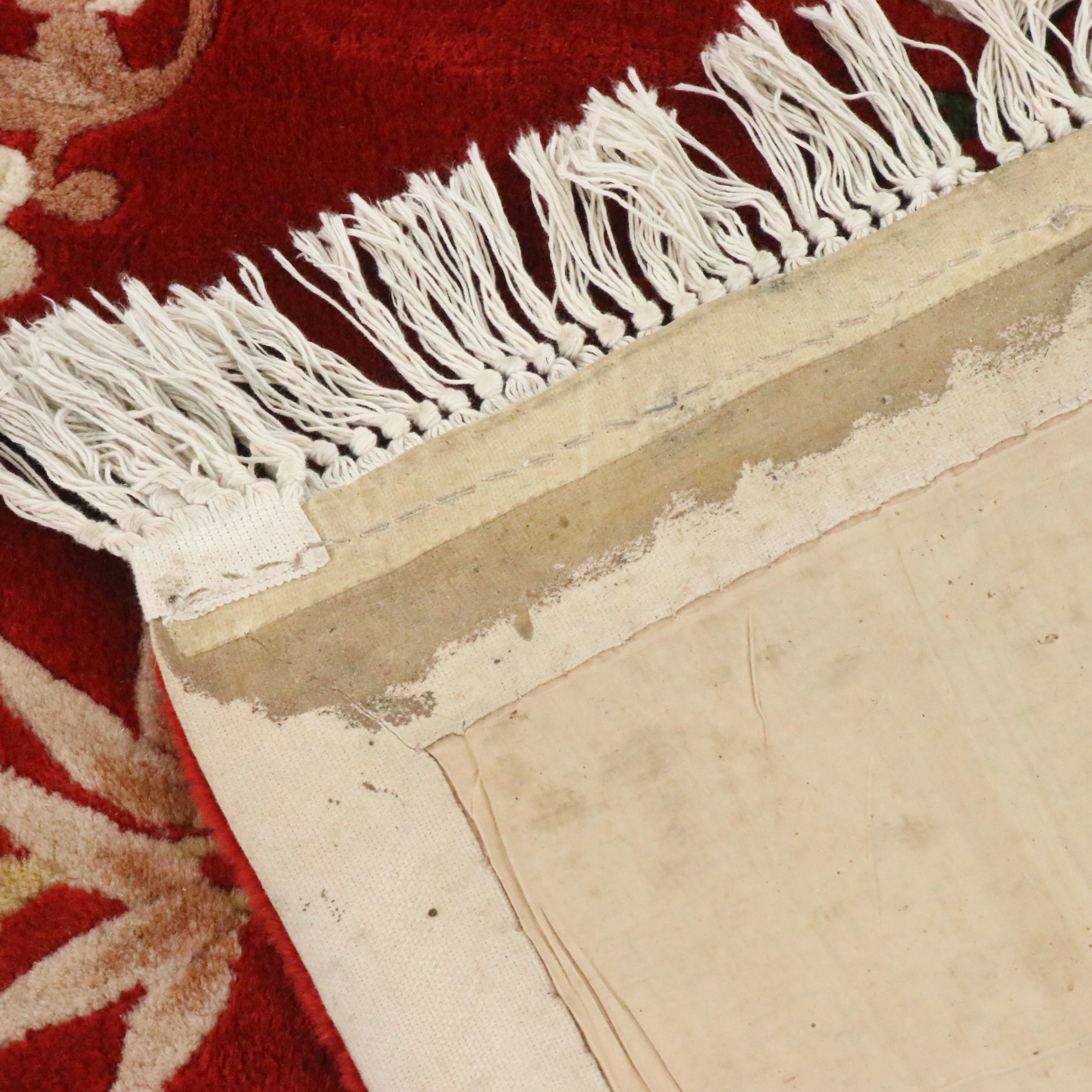 5'7 x 8'9 Hand-Tufted and Carved Chinese Peking Style Area Rug