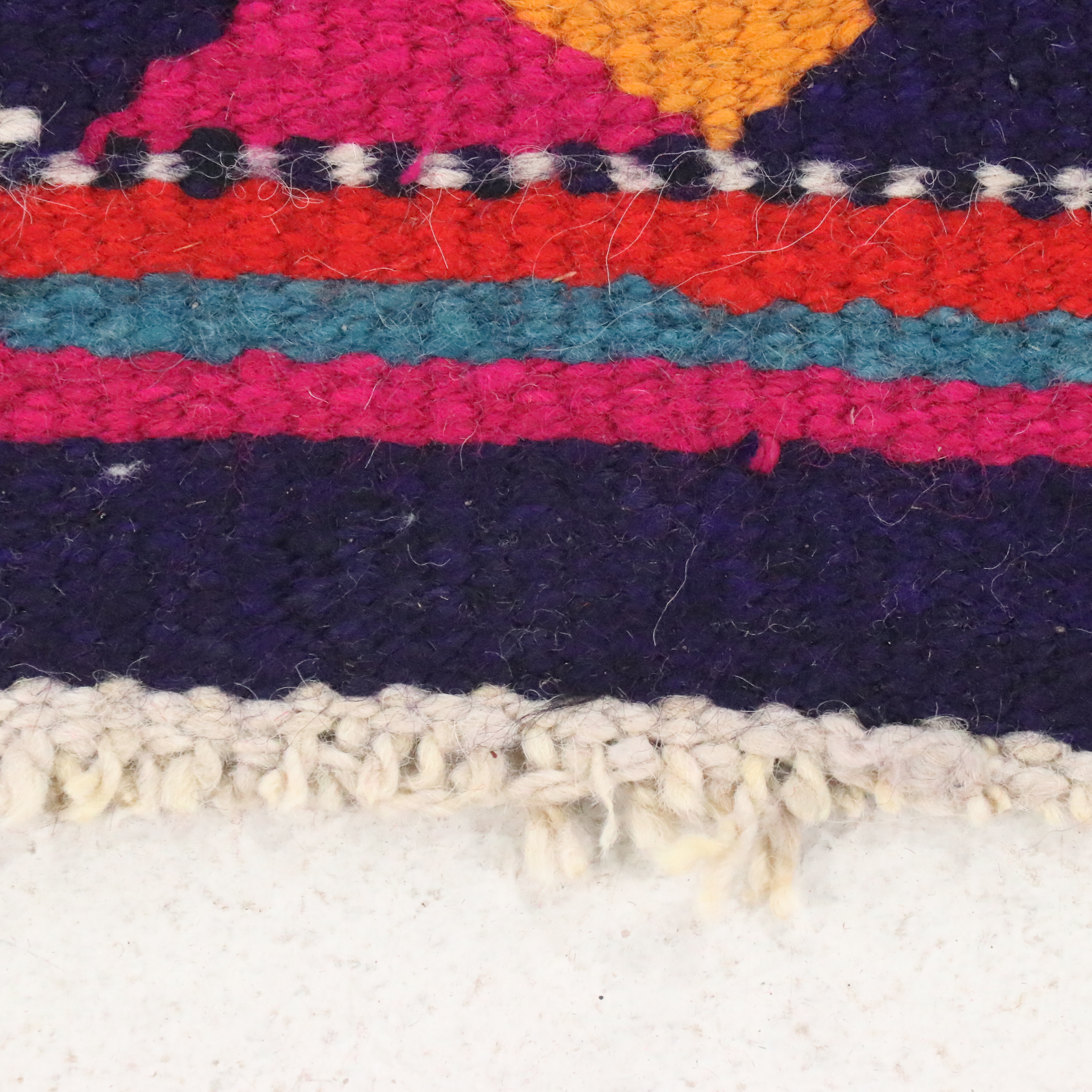 2'10 x 10' Hand-Knotted Moroccan Berber Carpet Runner Long Rug