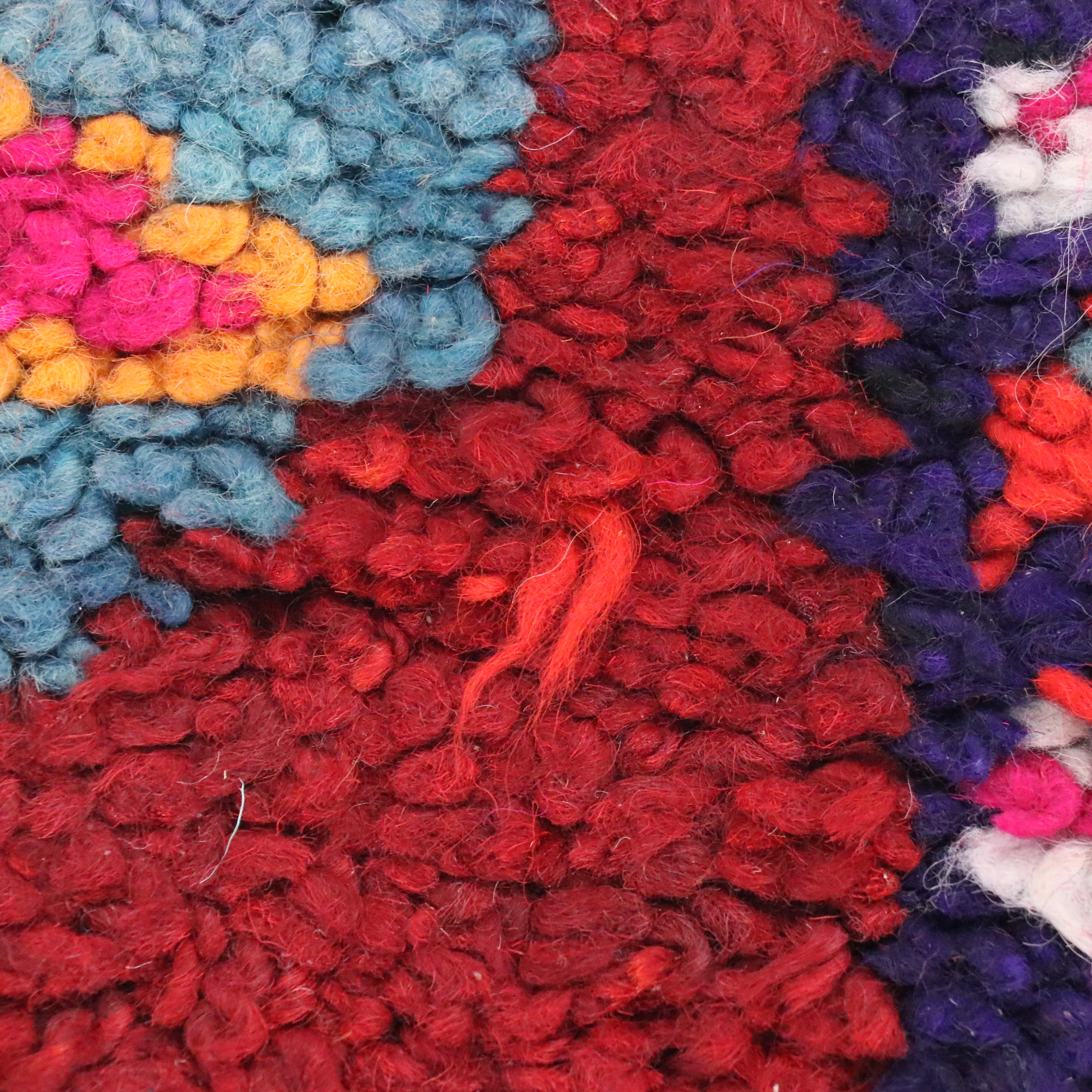 2'10 x 10' Hand-Knotted Moroccan Berber Carpet Runner Long Rug