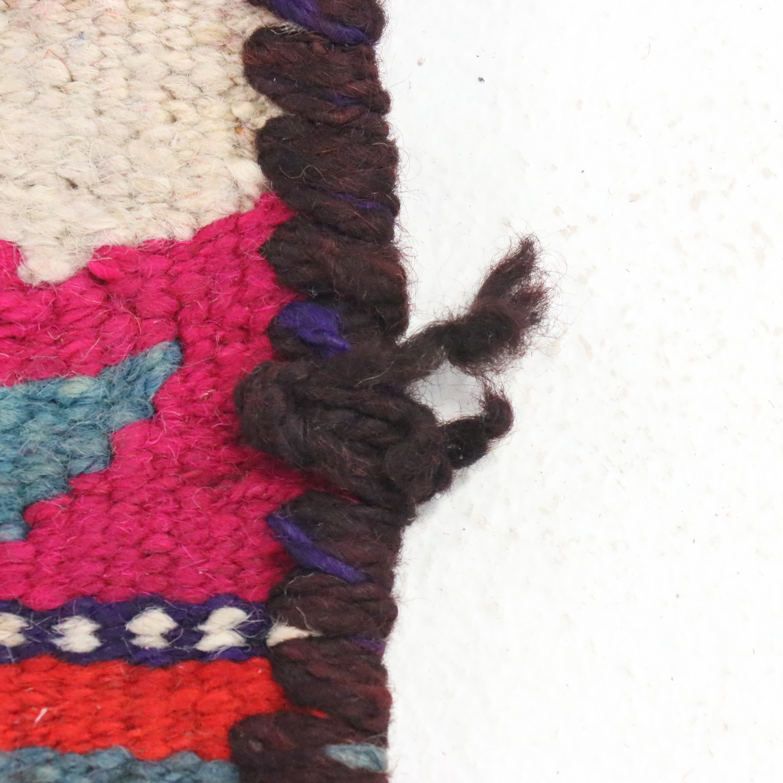 2'10 x 10' Hand-Knotted Moroccan Berber Carpet Runner Long Rug