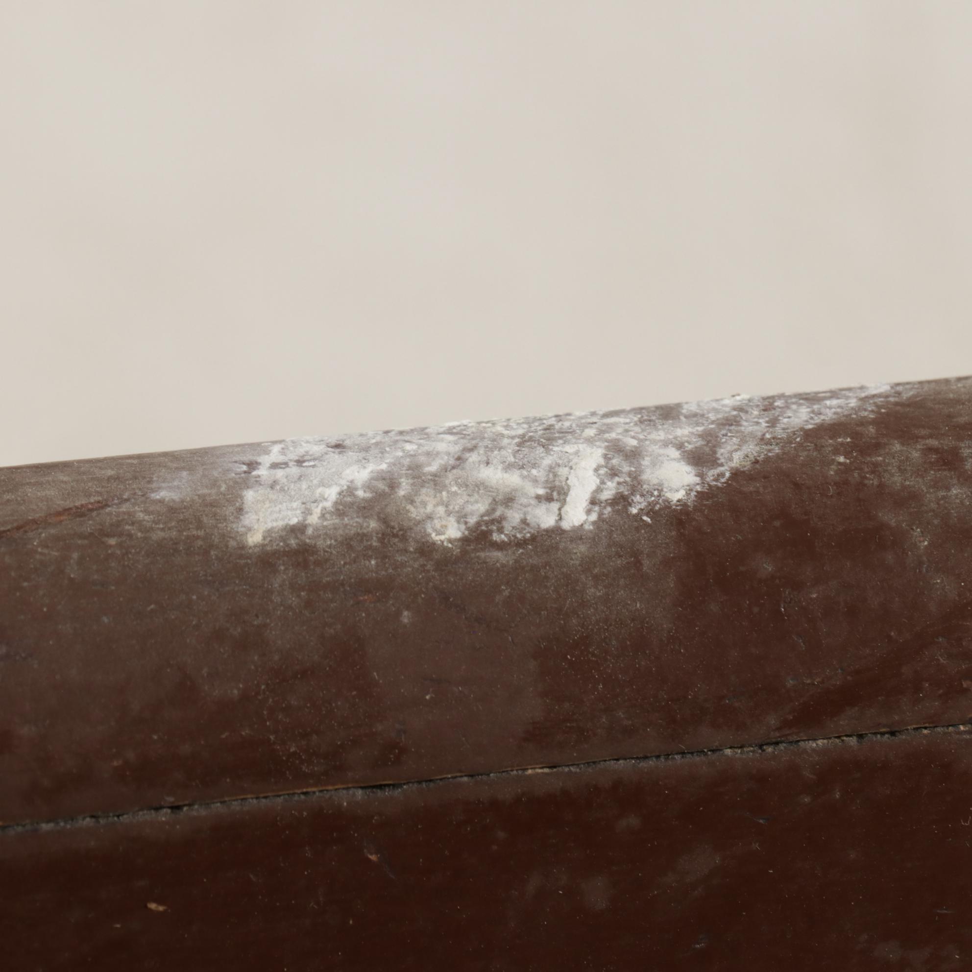 Painted Wood Church Pew, Mid to Late 20th Century