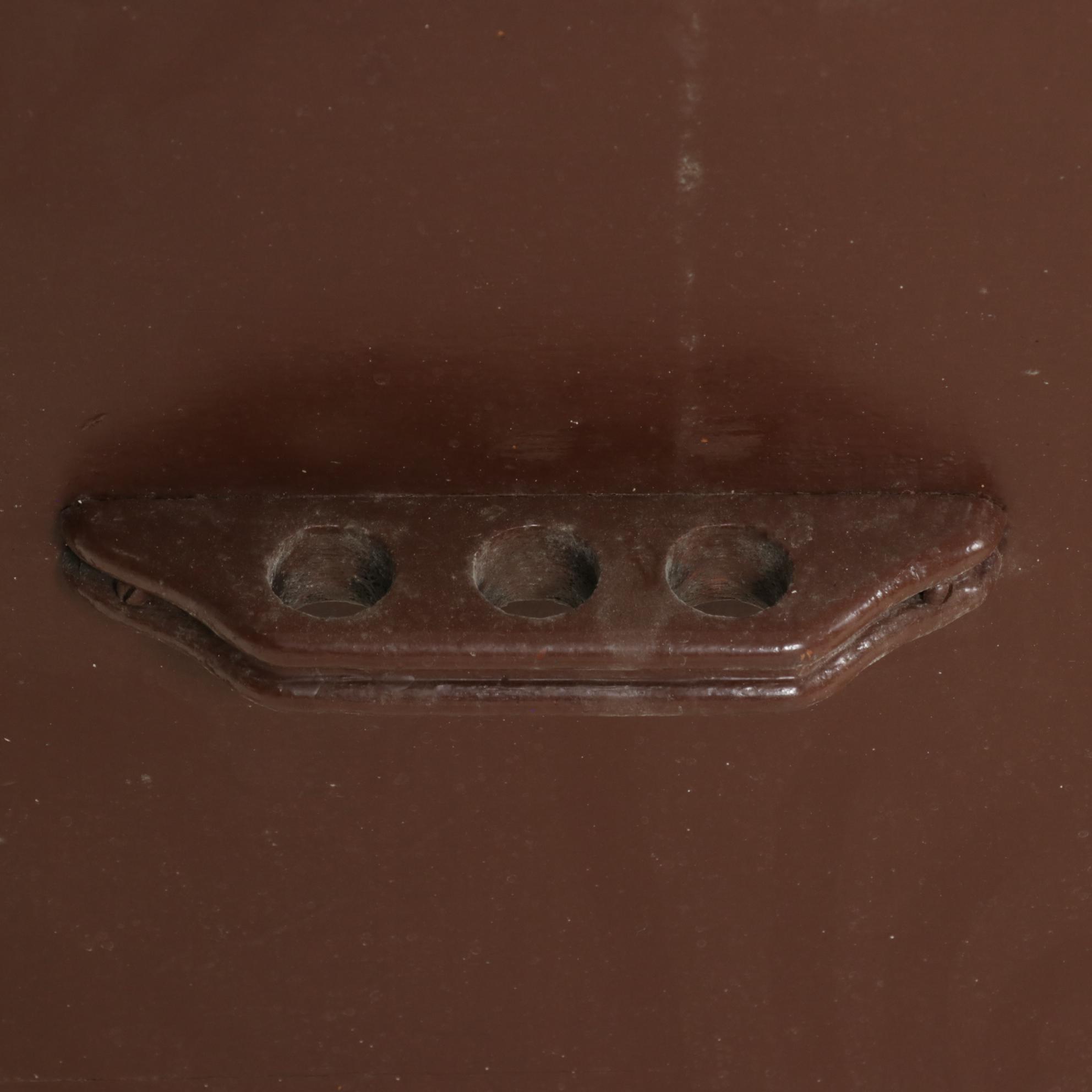 Painted Wood Church Pew, Mid to Late 20th Century