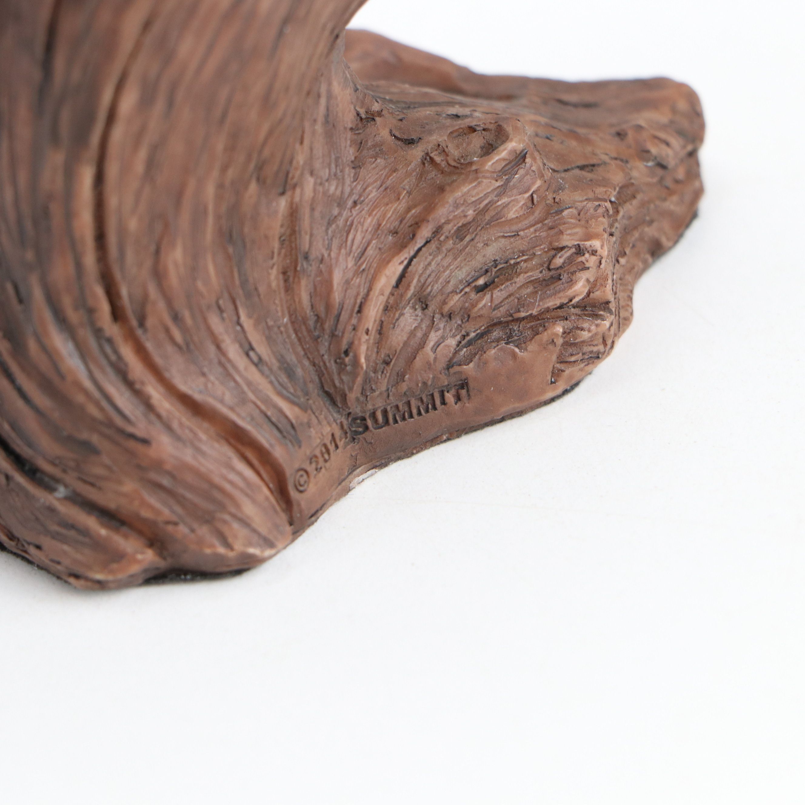 Alan Clark Handmade Wood Birdhouse with Summit Crows and Hummingbird Feeder