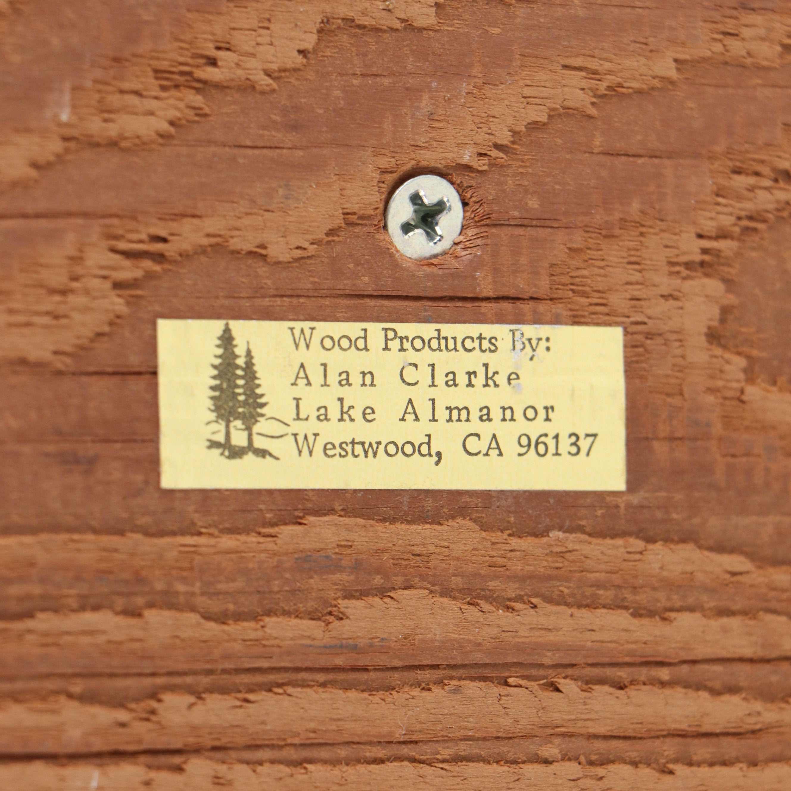 Alan Clark Handmade Wood Birdhouse with Summit Crows and Hummingbird Feeder