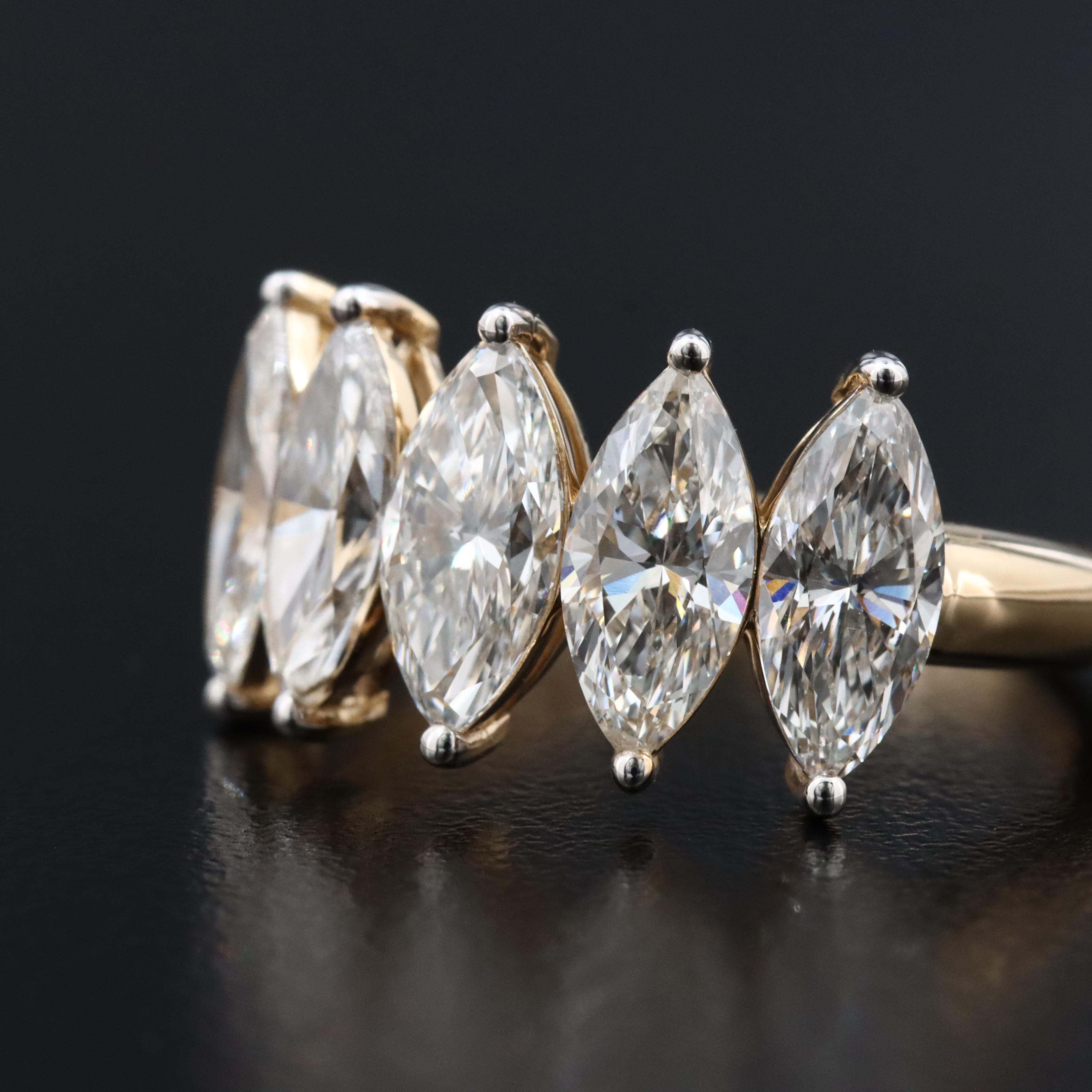 14K 3.00 CTW Lab Grown Diamond Ring