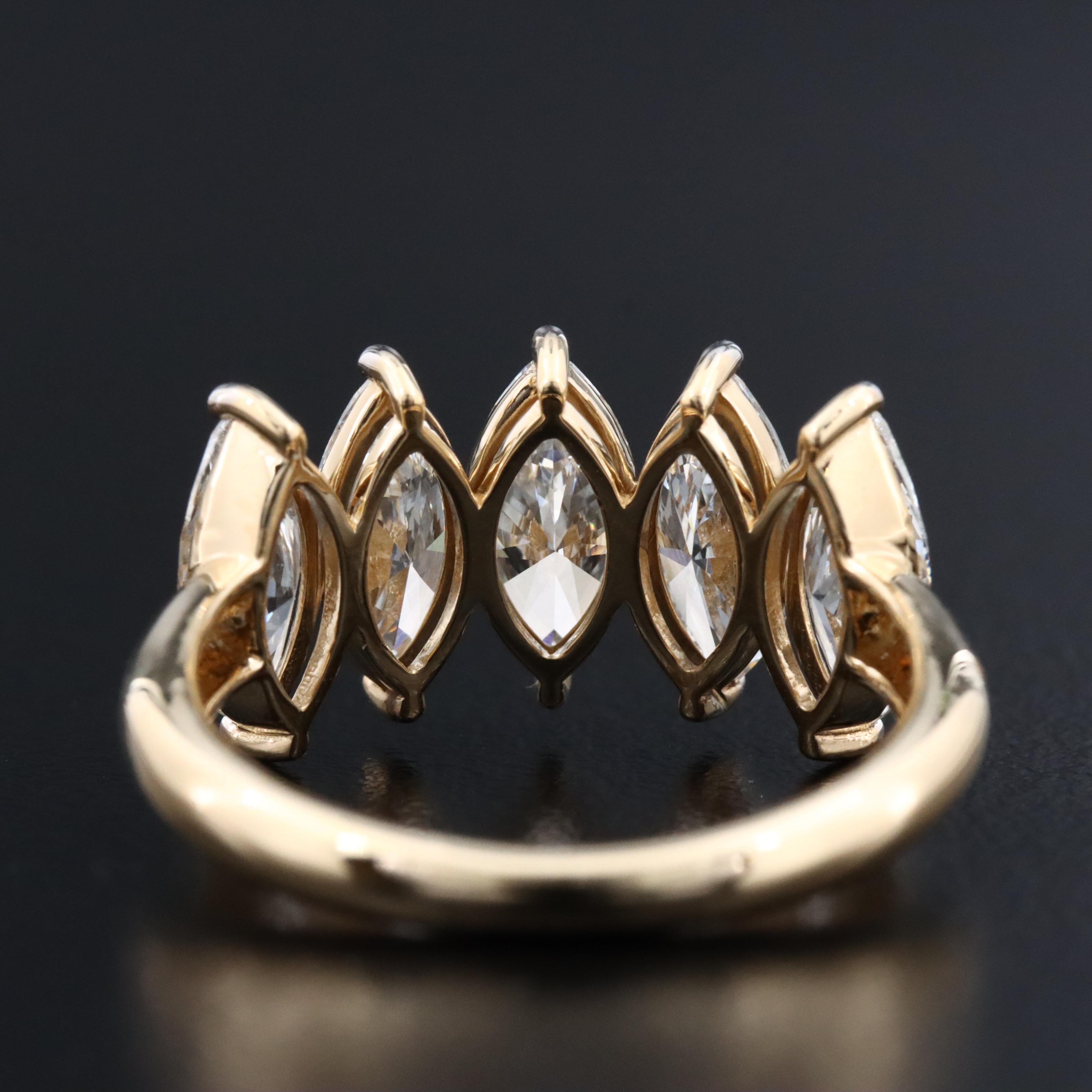 14K 3.00 CTW Lab Grown Diamond Ring