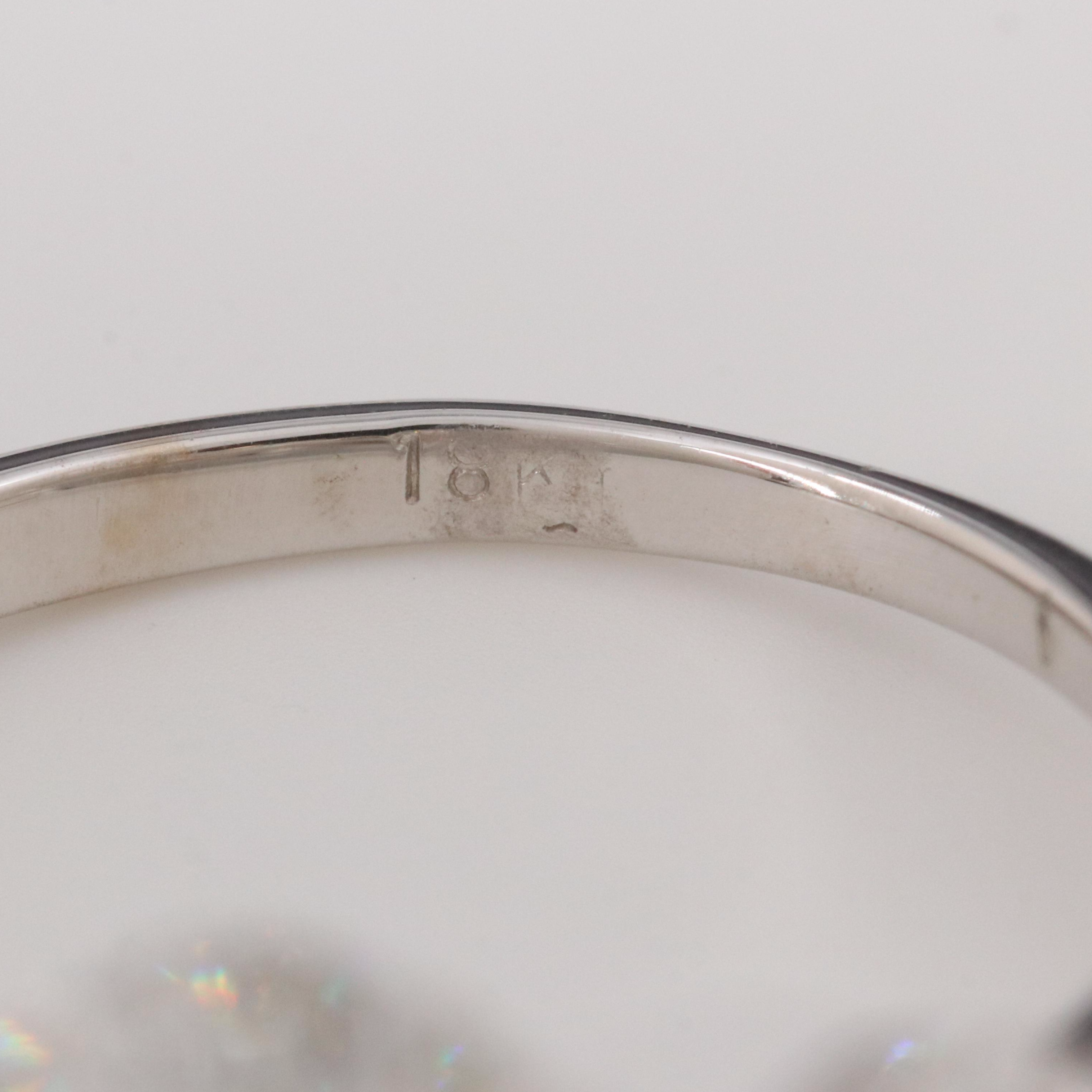 18K 7.12 Lab Grown Diamond Ring with Physical and Digital IGI Reports