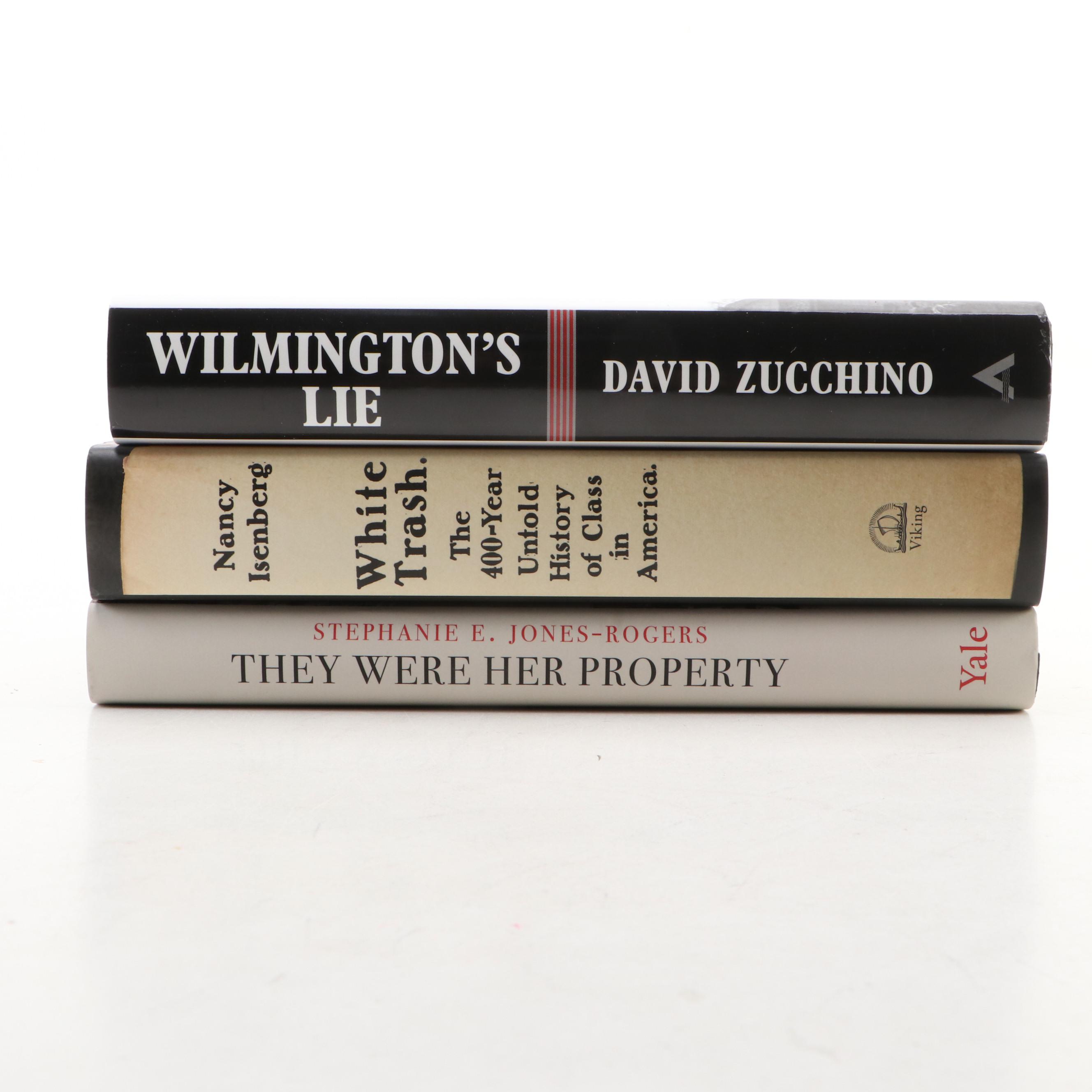 First Edition "White Trash" by Nancy Isenberg and More Books