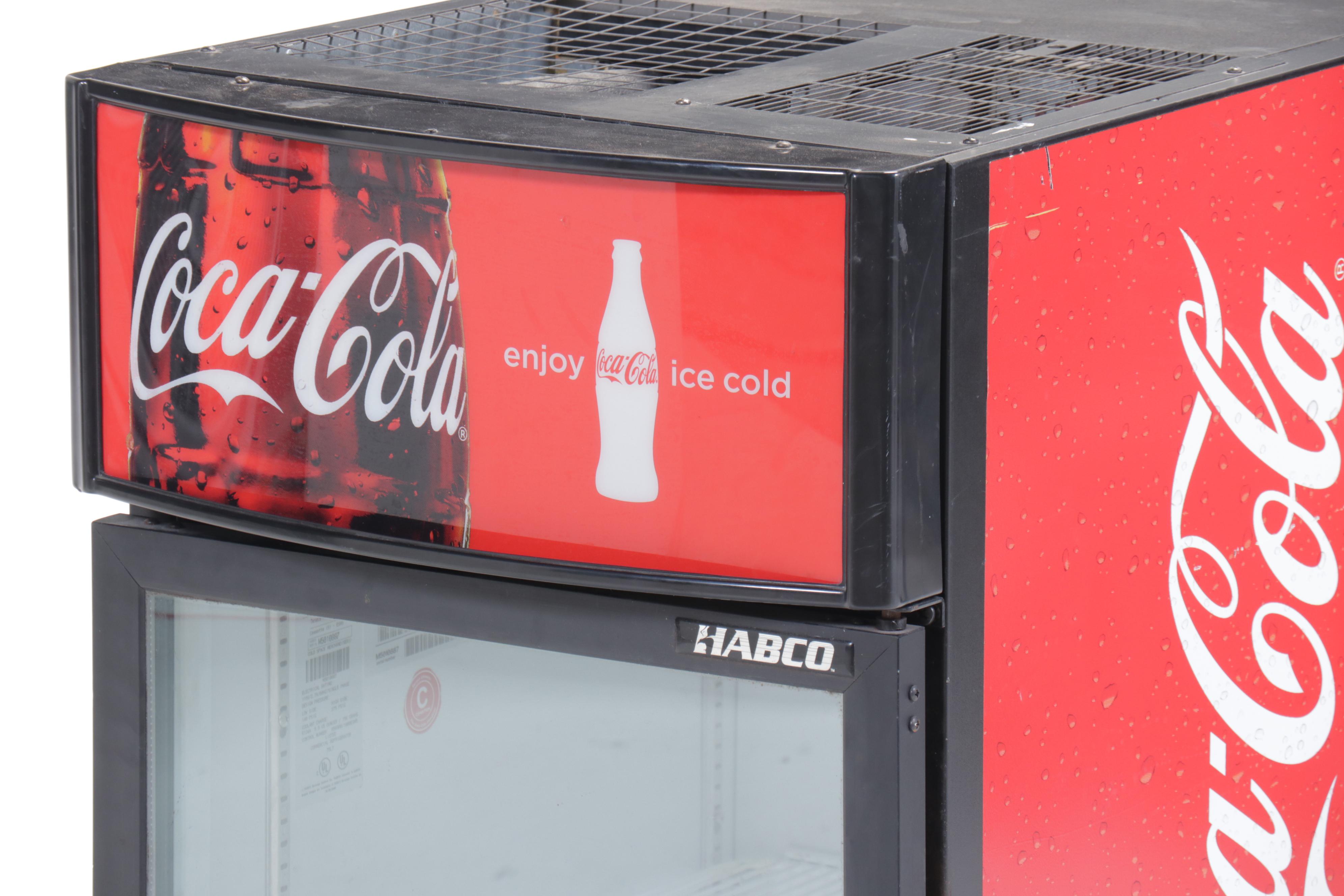 HABCO Coca-Cola Beverage Refrigerator