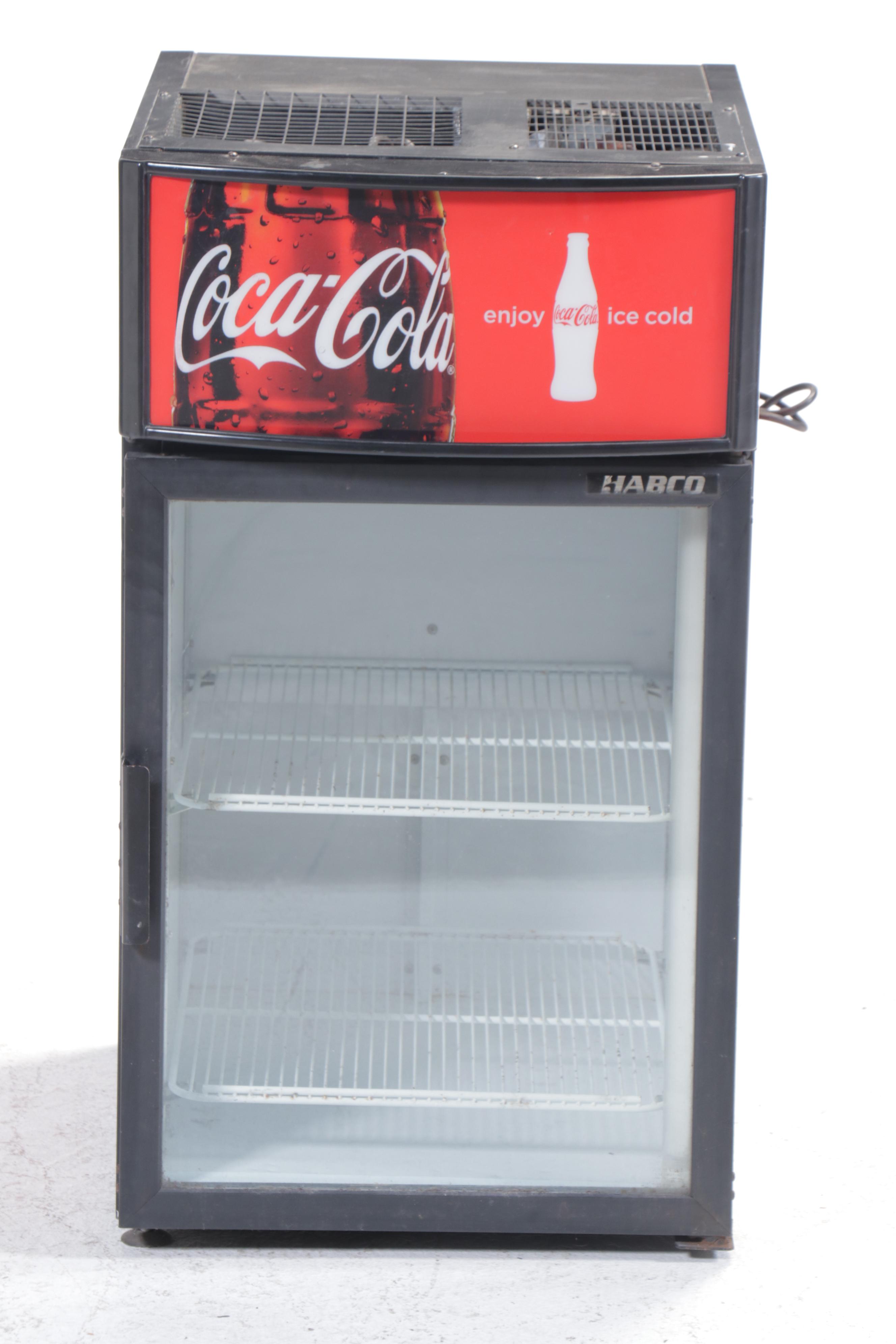 HABCO Coca-Cola Beverage Refrigerator