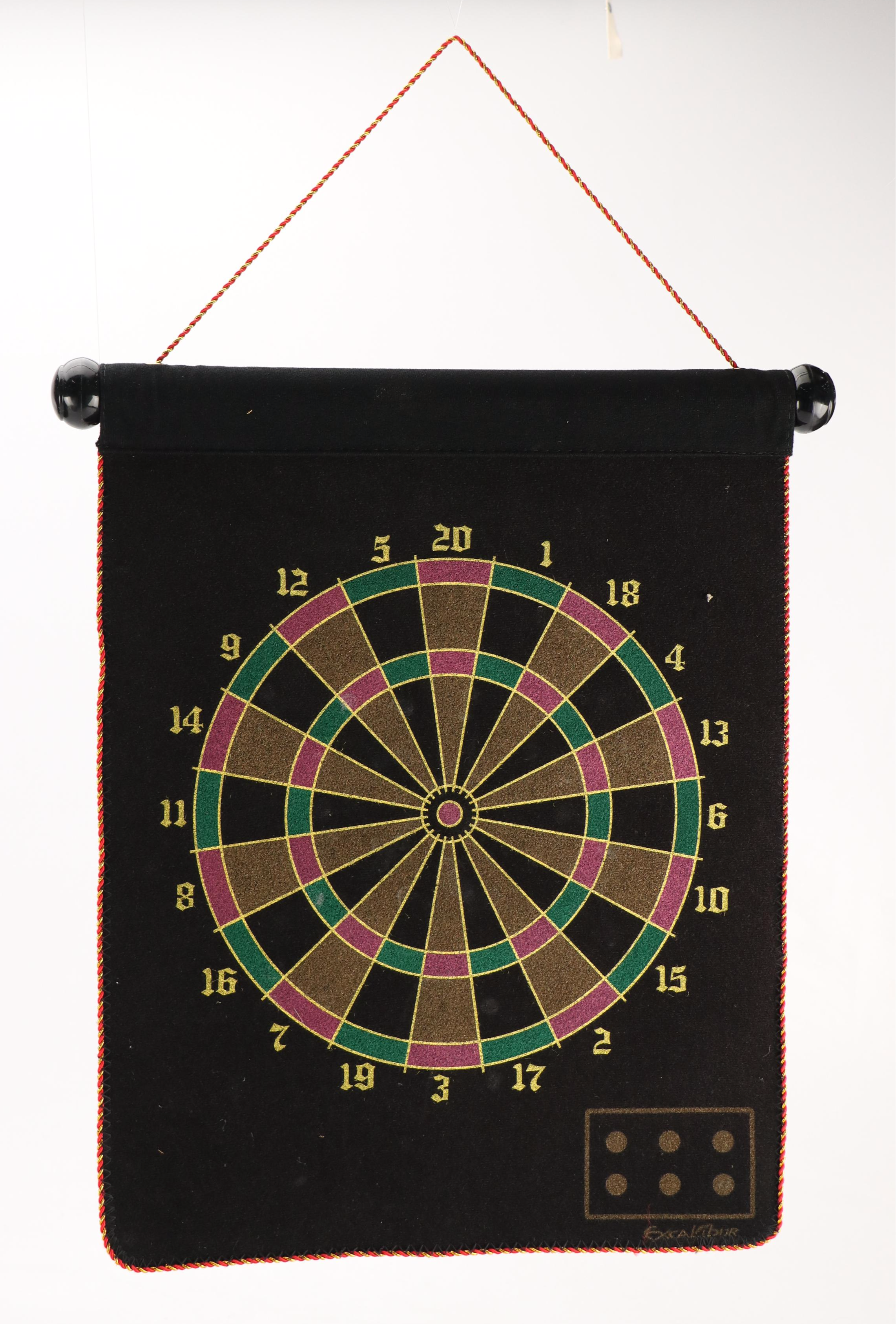 Arachnid and Excalibur Dartboards with Plastic and Magnetic Tipped Darts