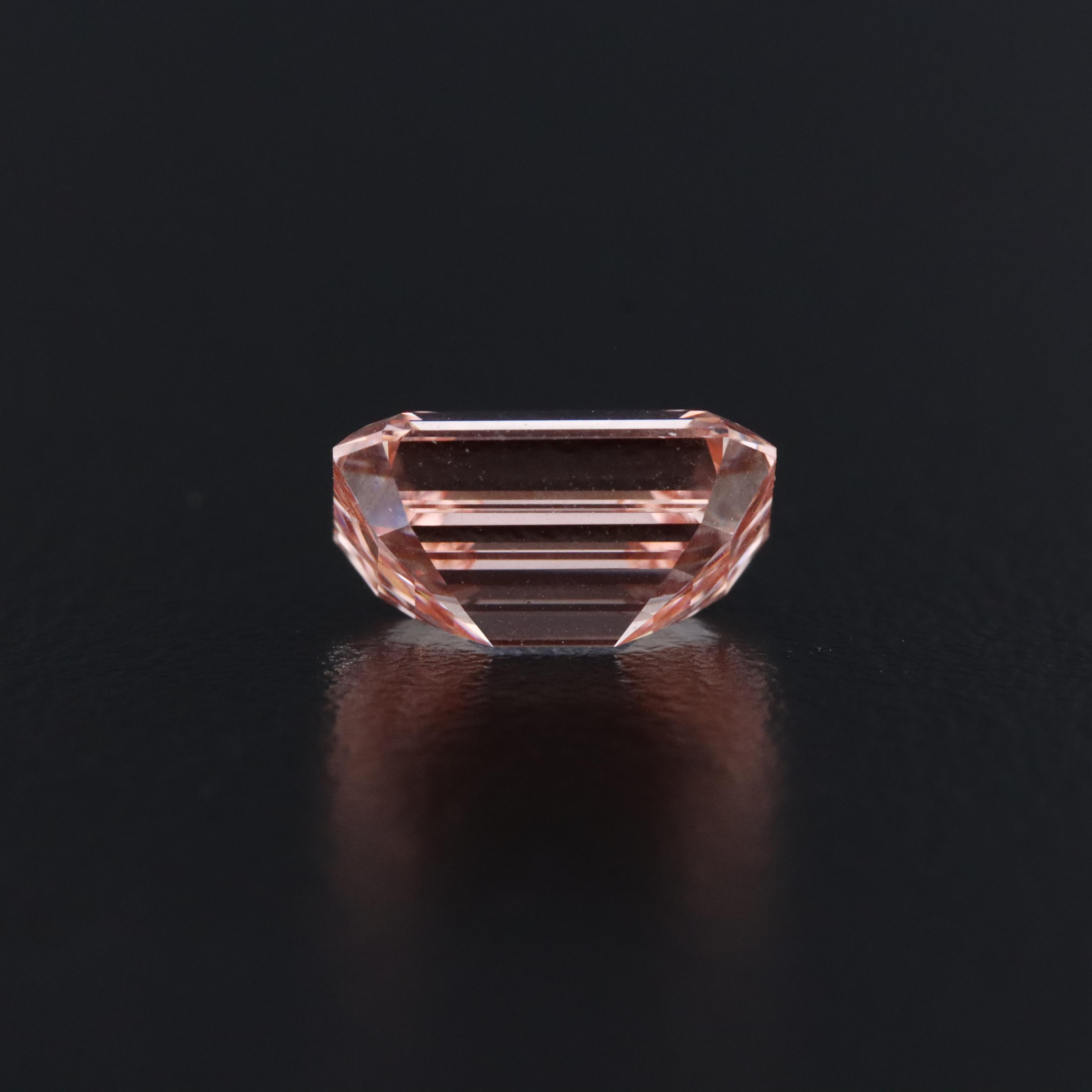 Loose 3.08 CT Lab Grown Fancy Pink Diamond with IGI Report