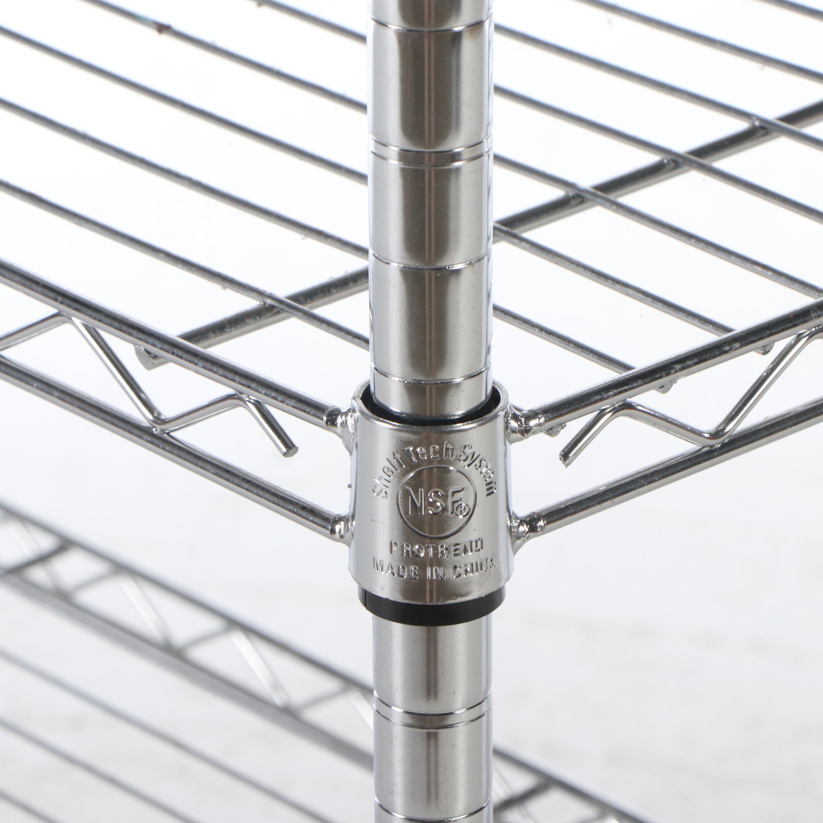 Commercial Metal Wire Storage Shelves