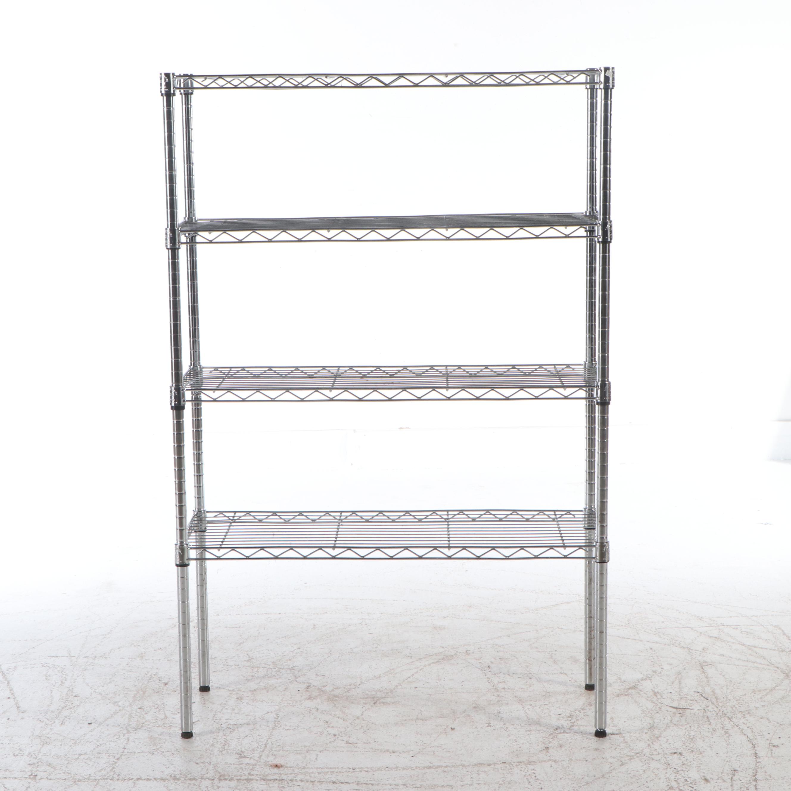 Commercial Metal Wire Storage Shelves