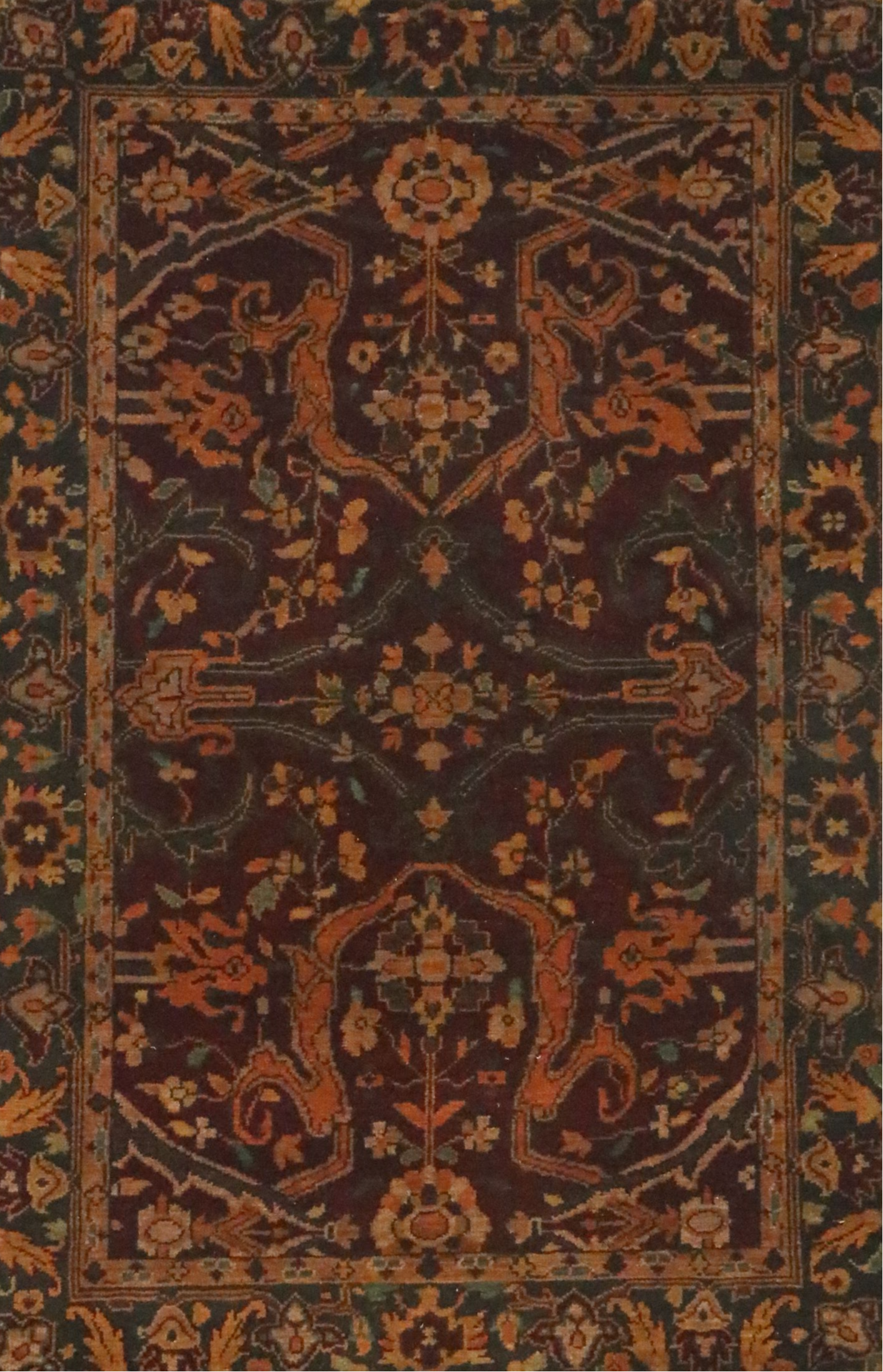 3'9 x 5'11 Hand-Knotted Ralph Lauren Home Area Rug