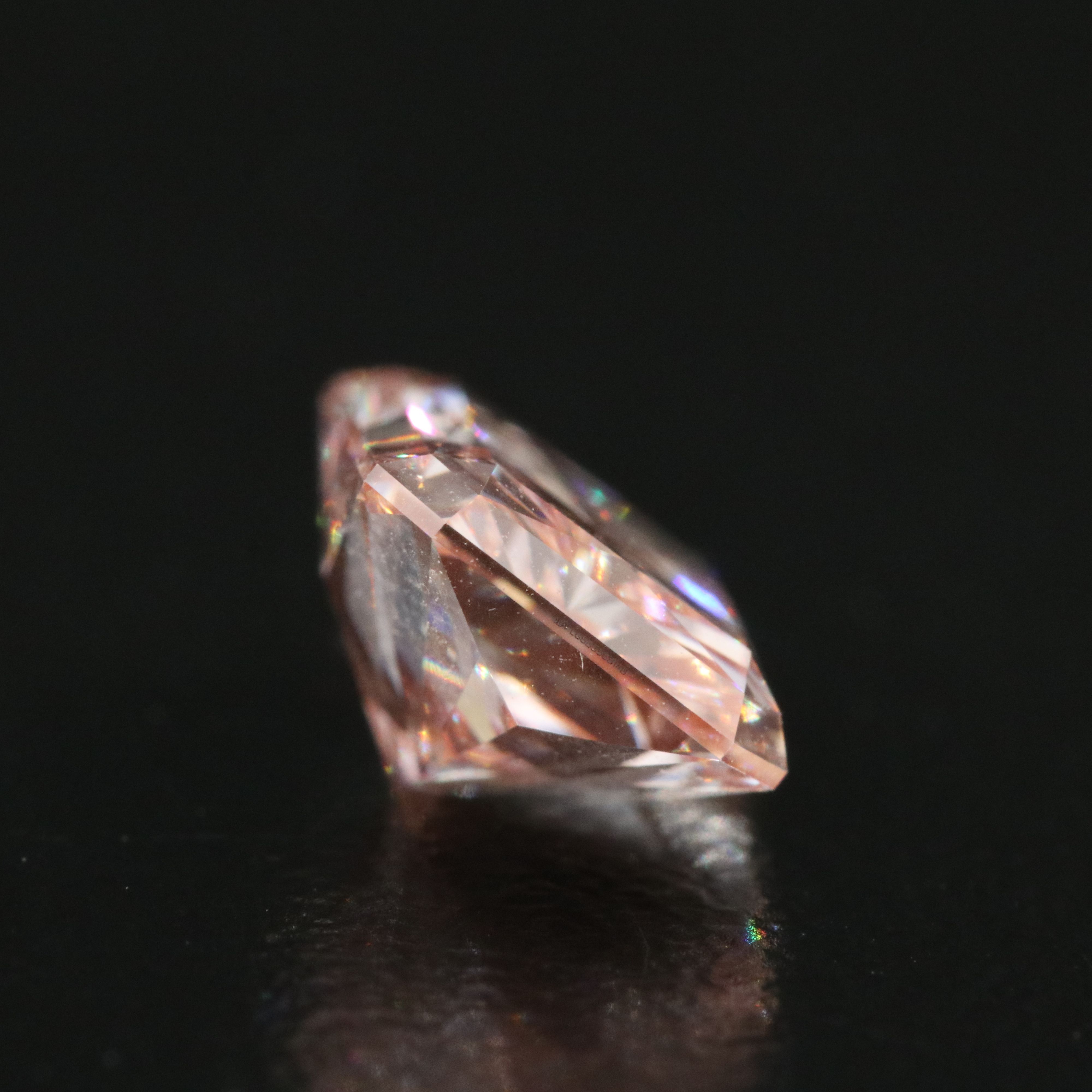 Loose 3.07 CT Lab Grown Fancy Pink Diamond with IGI Report