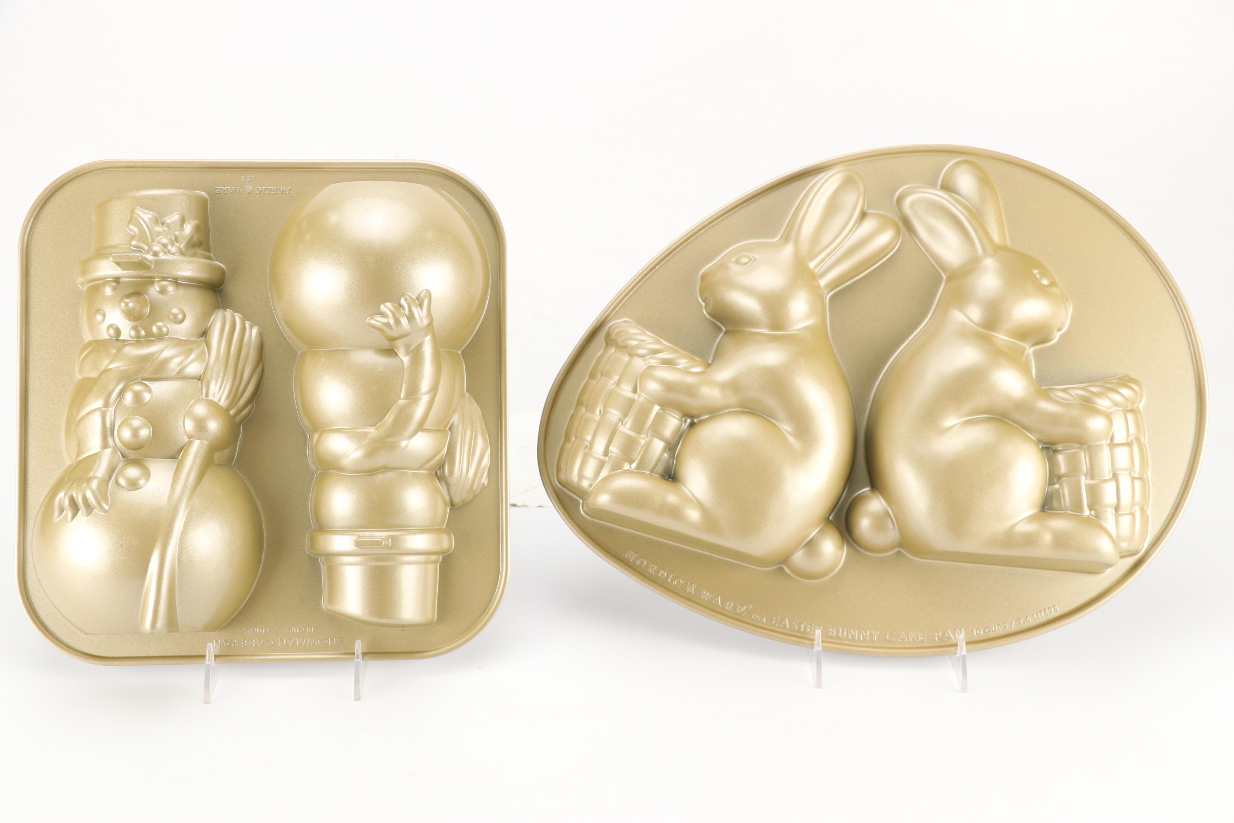 Nordic Ware and Williams-Sonoma Cake and Loaf Baking Pans