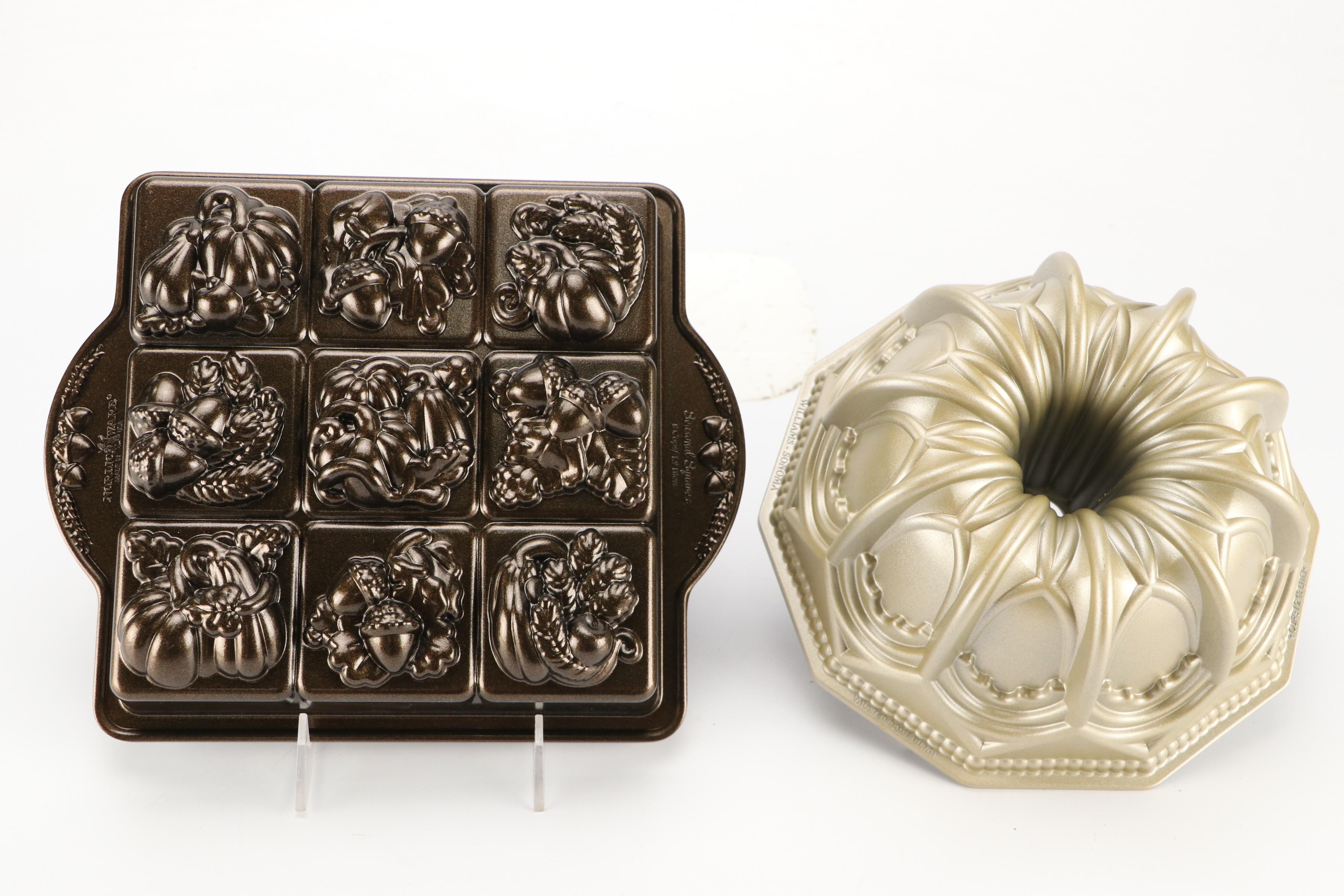 Nordic Ware and Williams-Sonoma Cake and Loaf Baking Pans