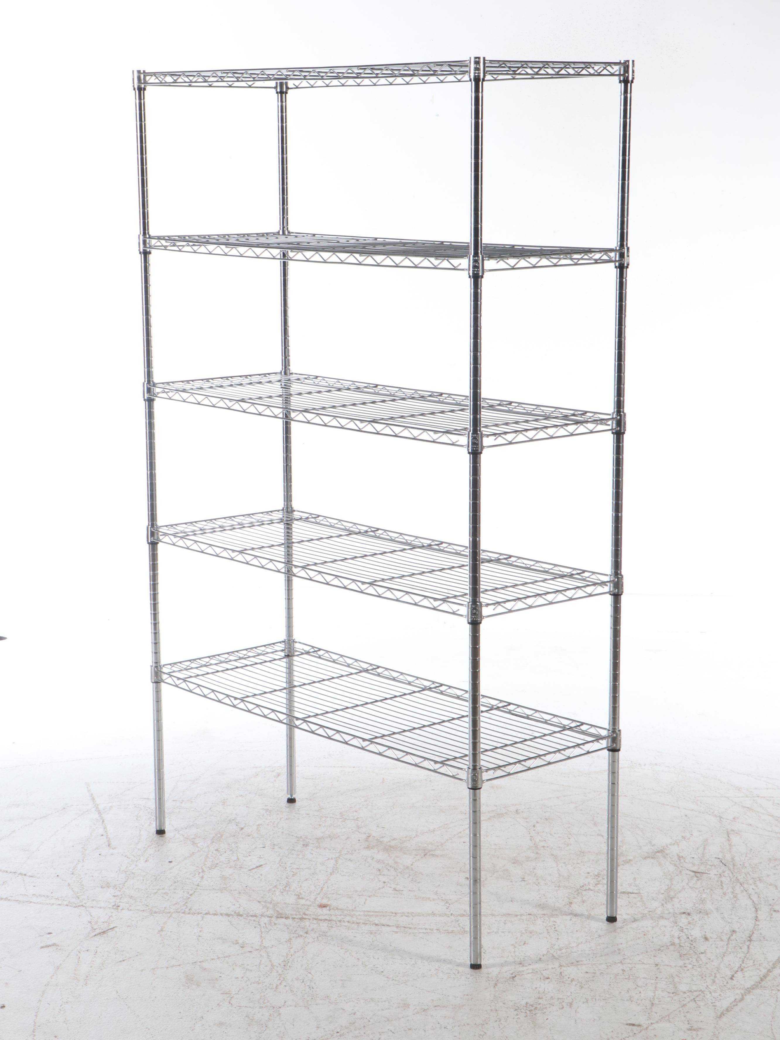 Commercial Metal Wire Storage Shelves