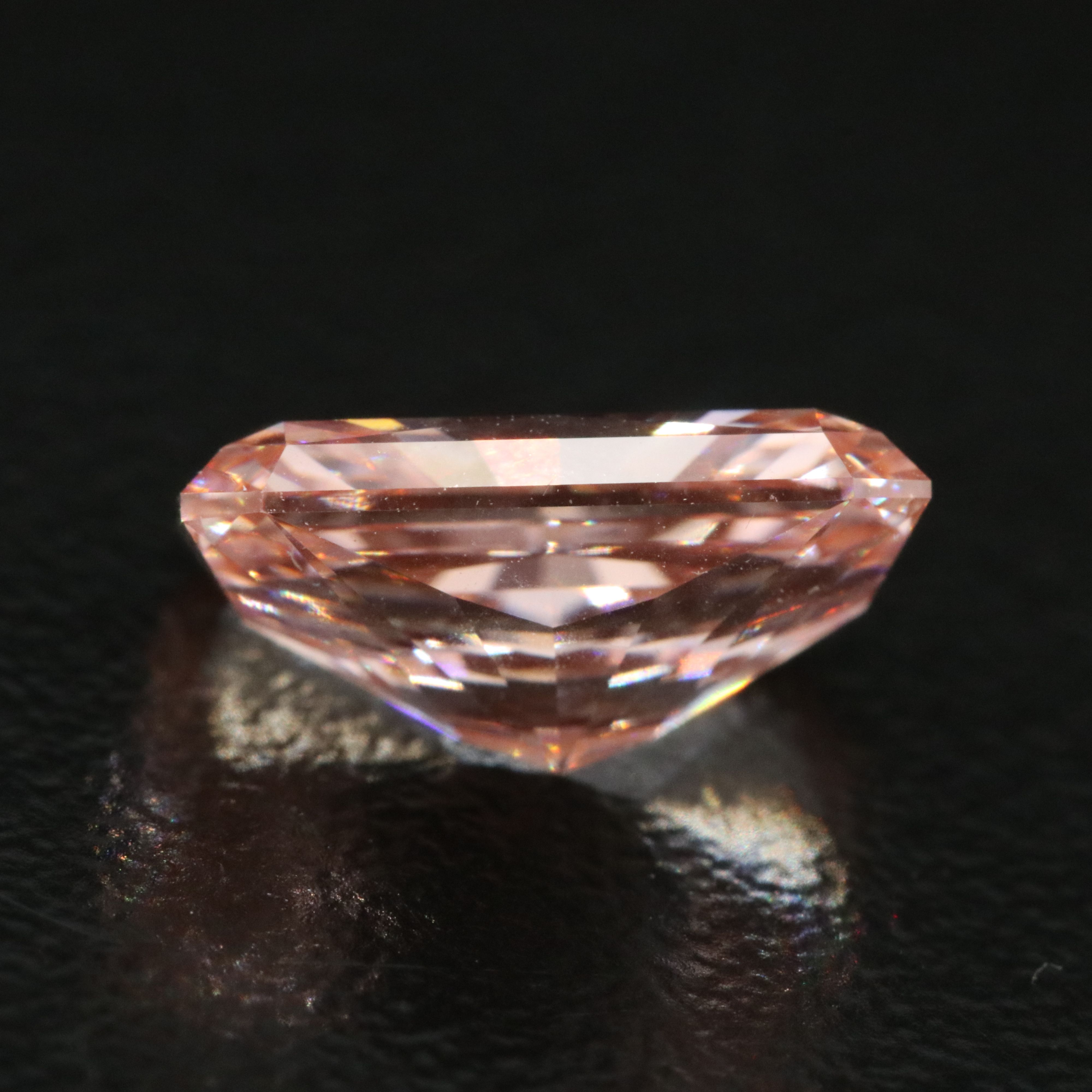 Loose 3.07 CT Lab Grown Fancy Pink Diamond with IGI Report