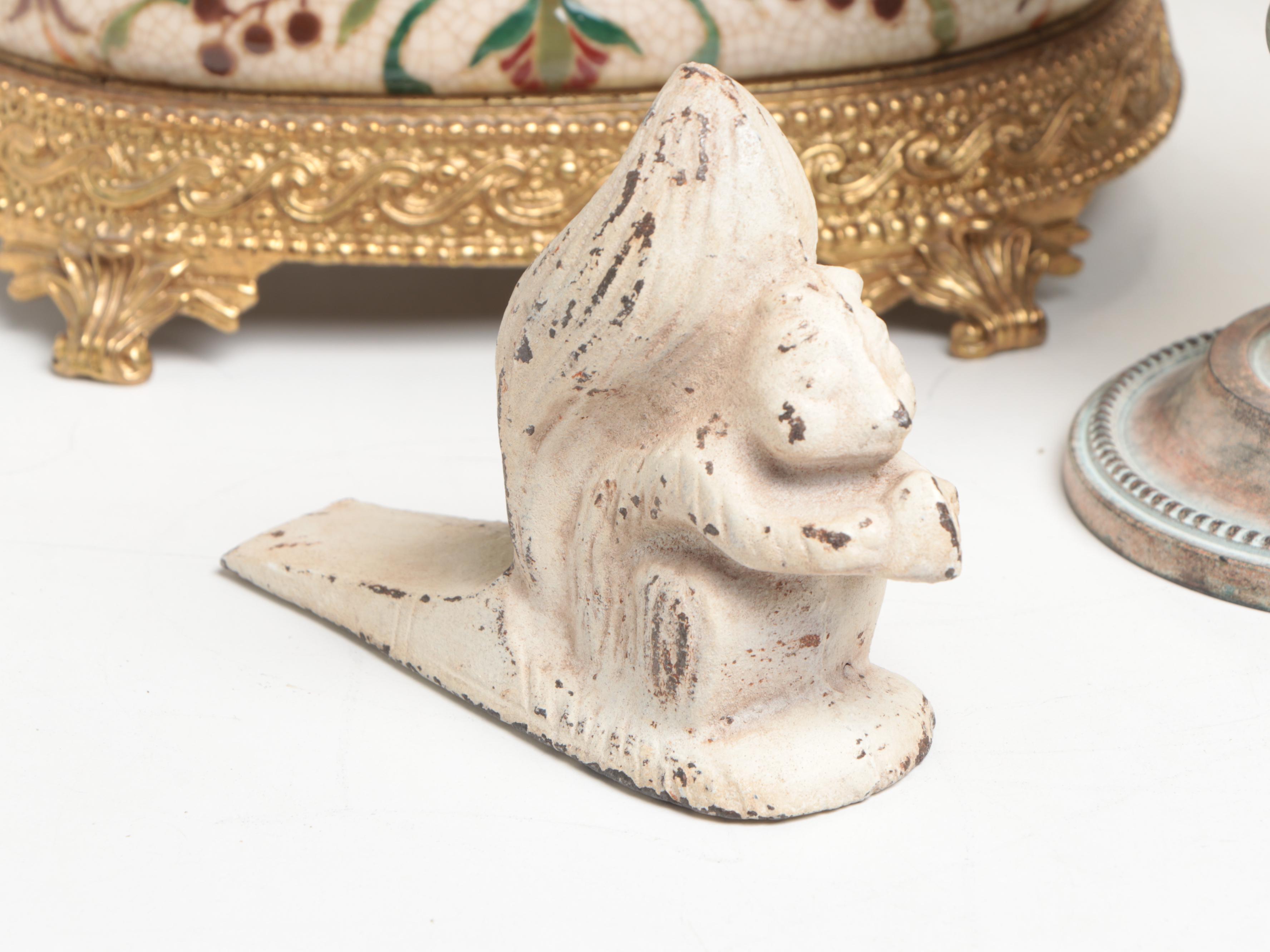 Nettle Creek Bust with Planters, Candle Prickets and Doorstop