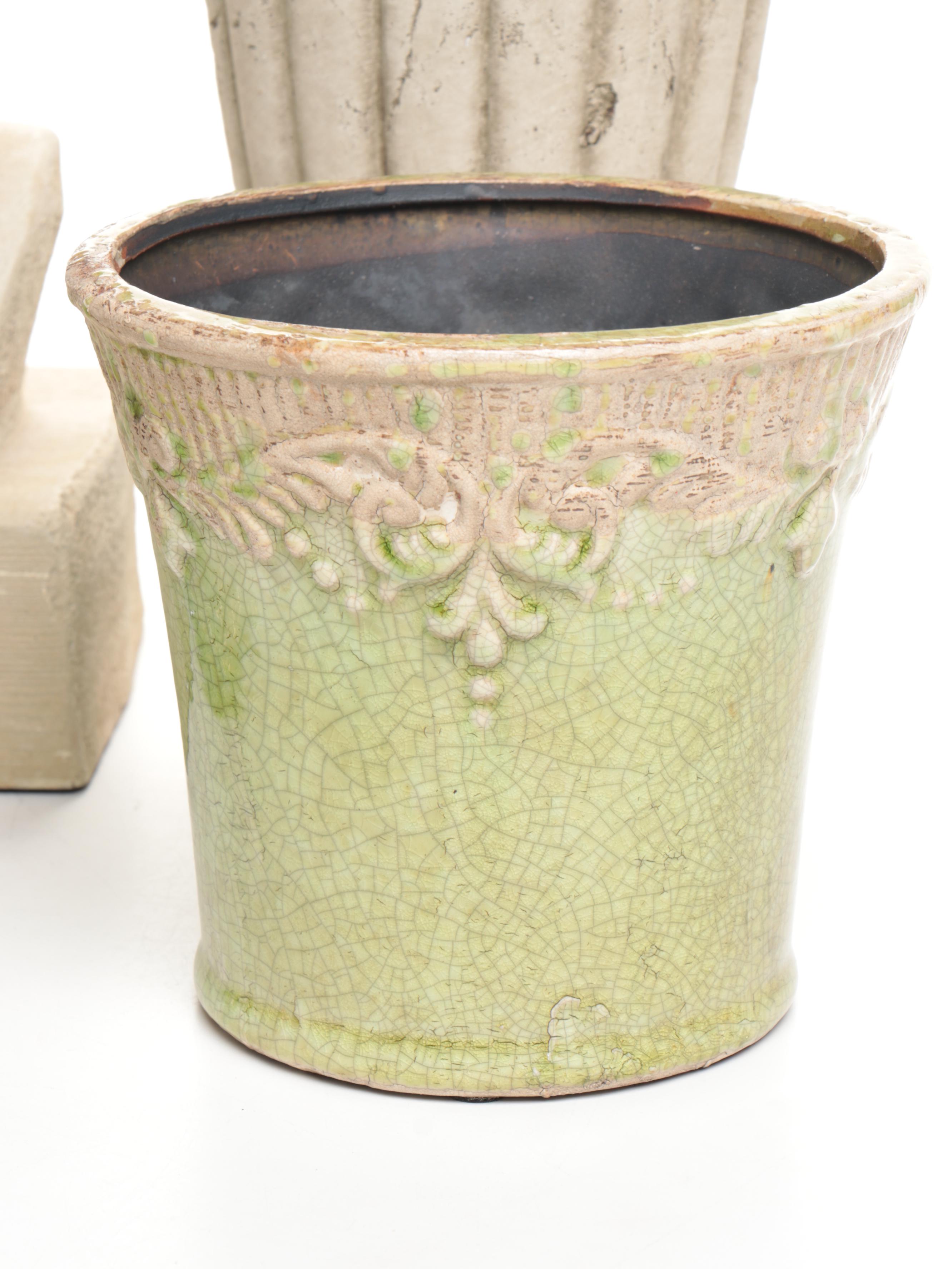 Nettle Creek Bust with Planters, Candle Prickets and Doorstop