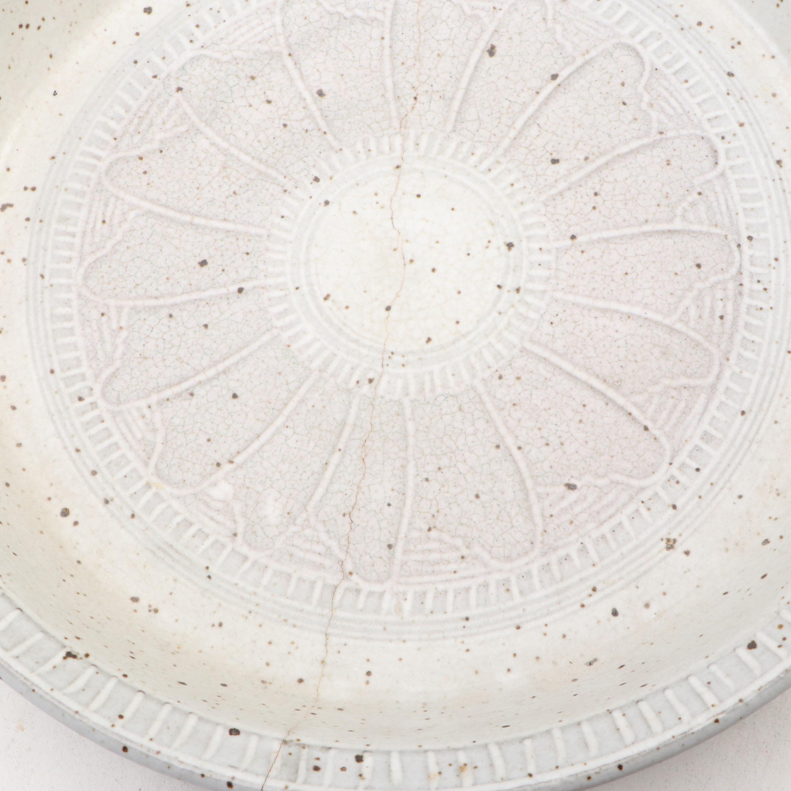 Studio Pottery Stoneware Bowls, Colander, Pitchers, Honey Pot and More