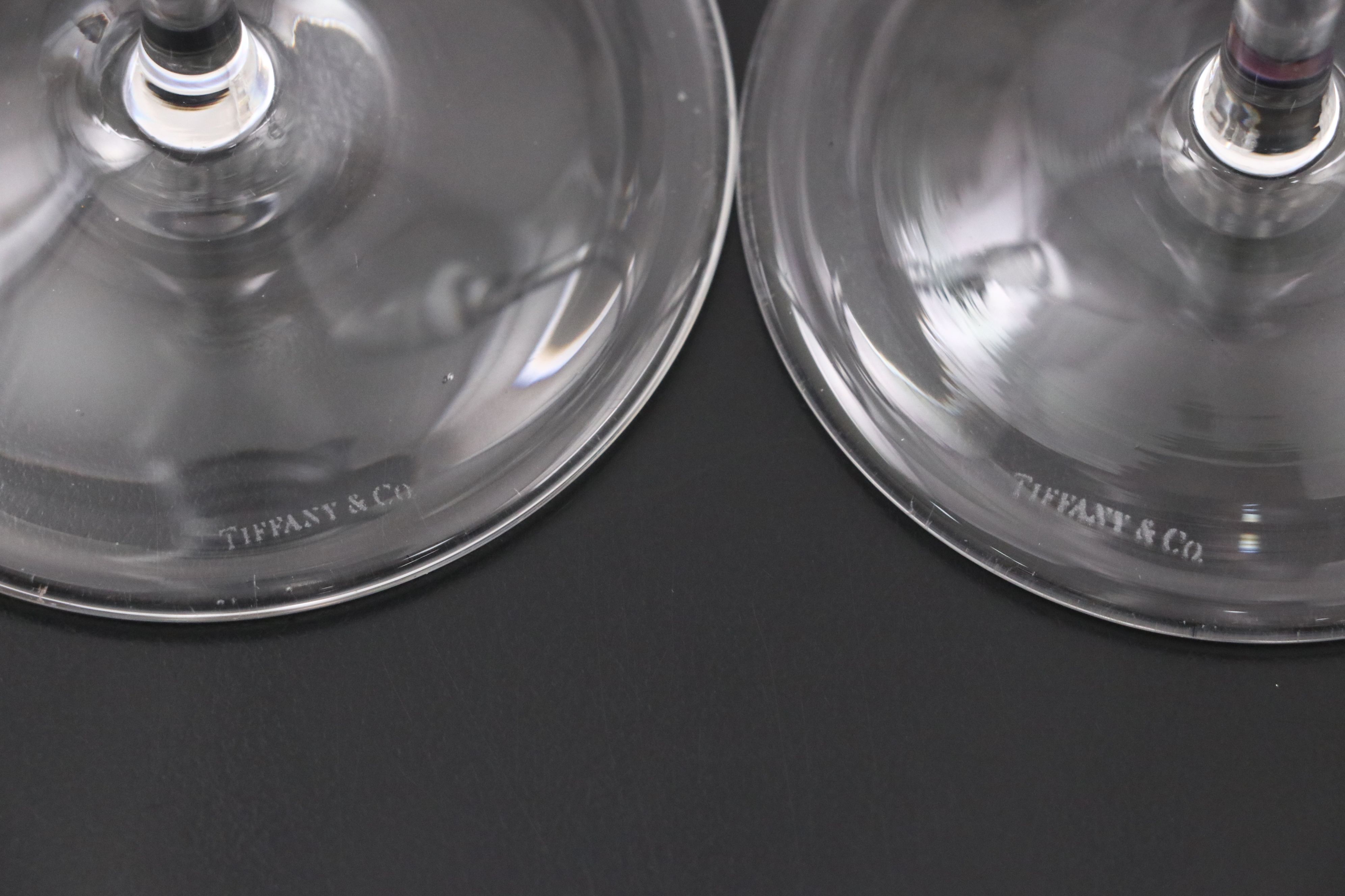 Tiffany & Co. Millennium Champagne Flutes, Cruets, Decanter and More