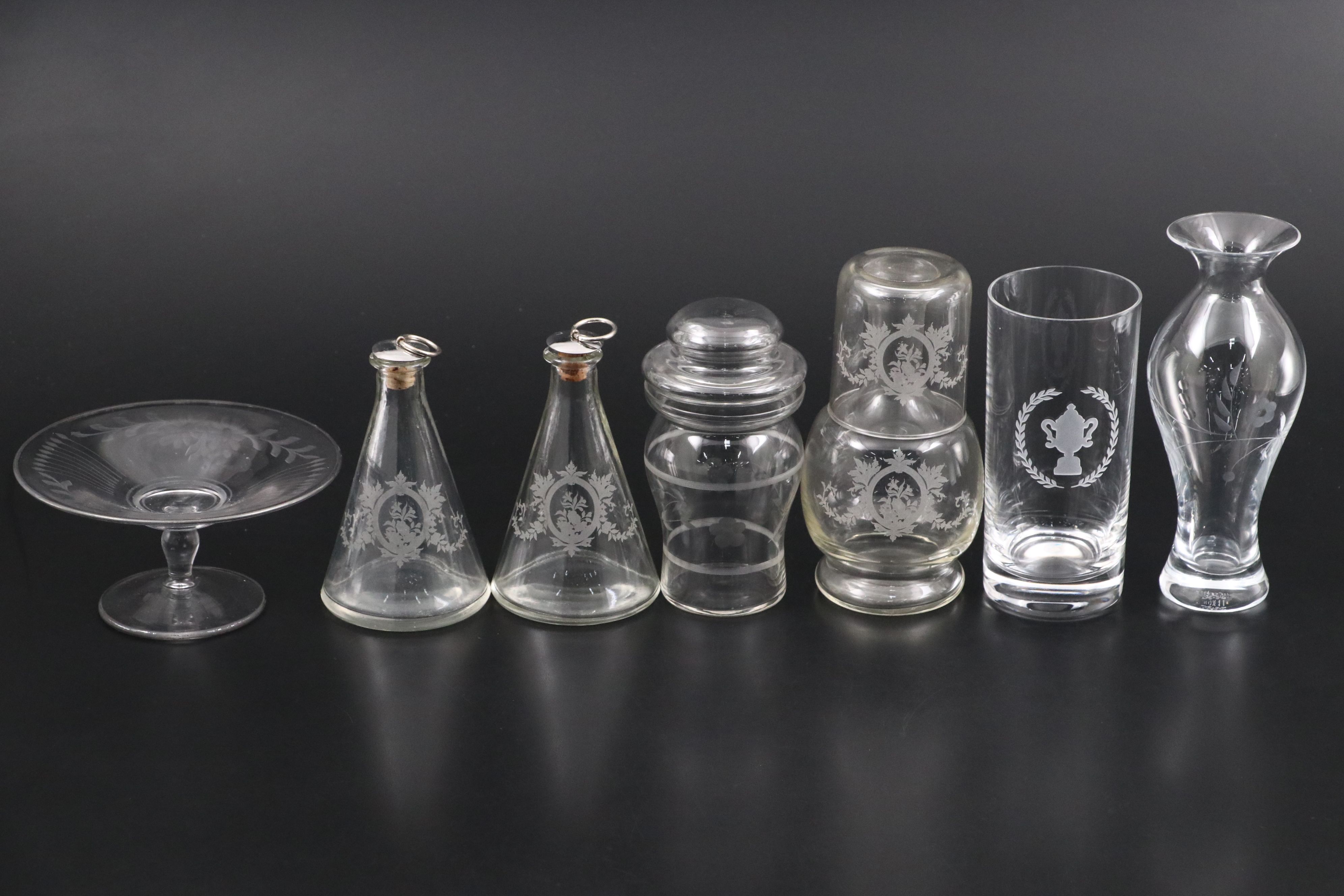 Tiffany & Co. Millennium Champagne Flutes, Cruets, Decanter and More