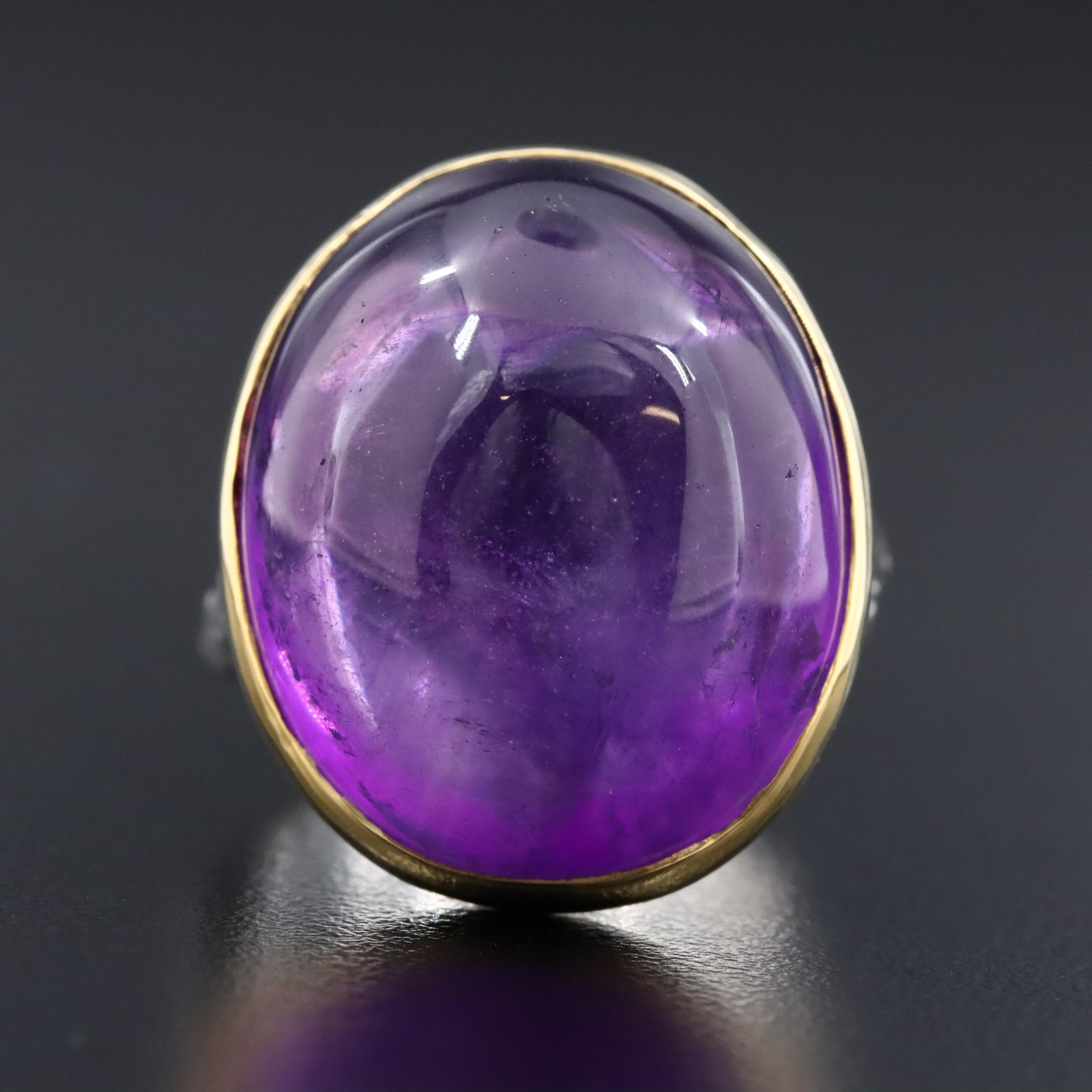 Sterling Amethyst Ring