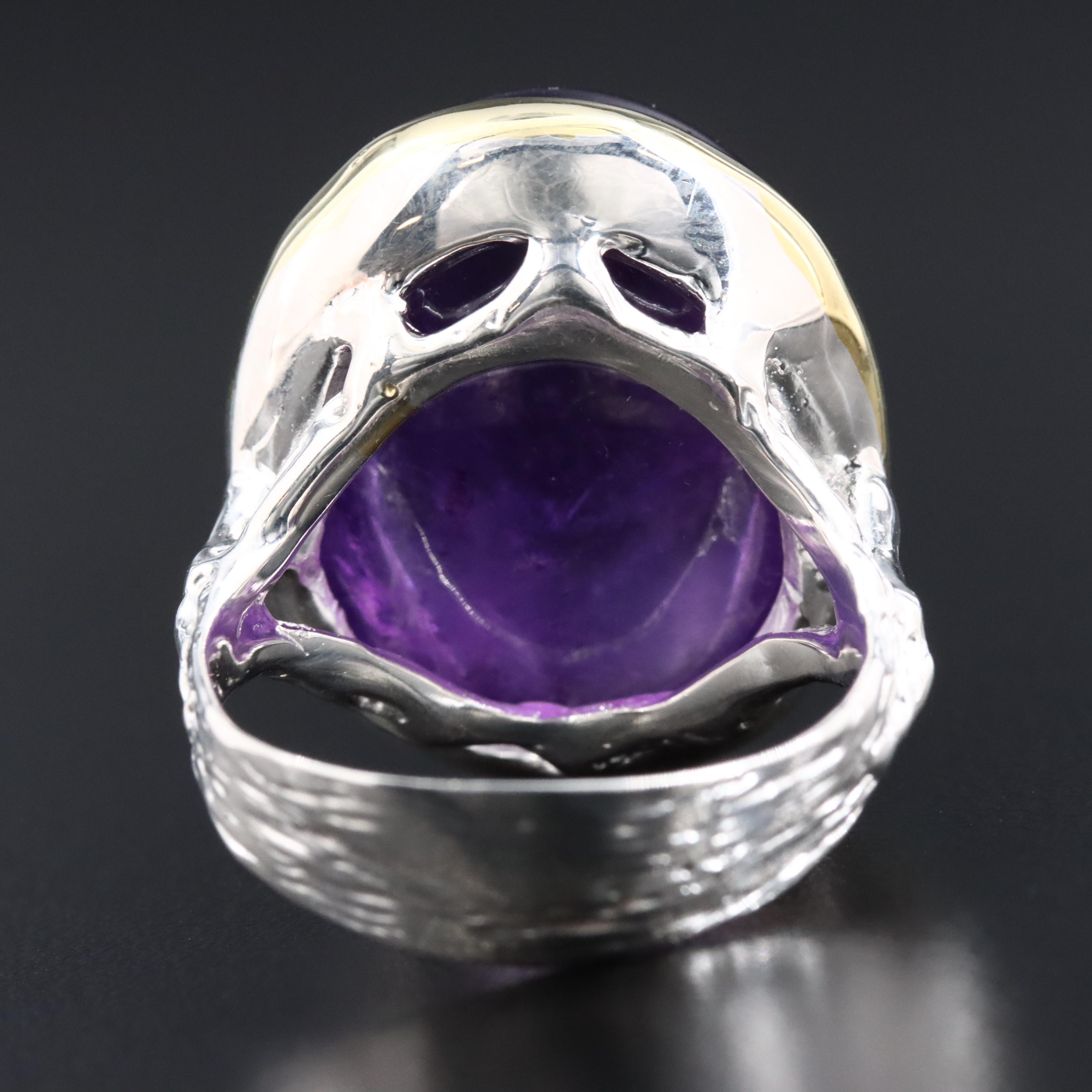 Sterling Amethyst Ring