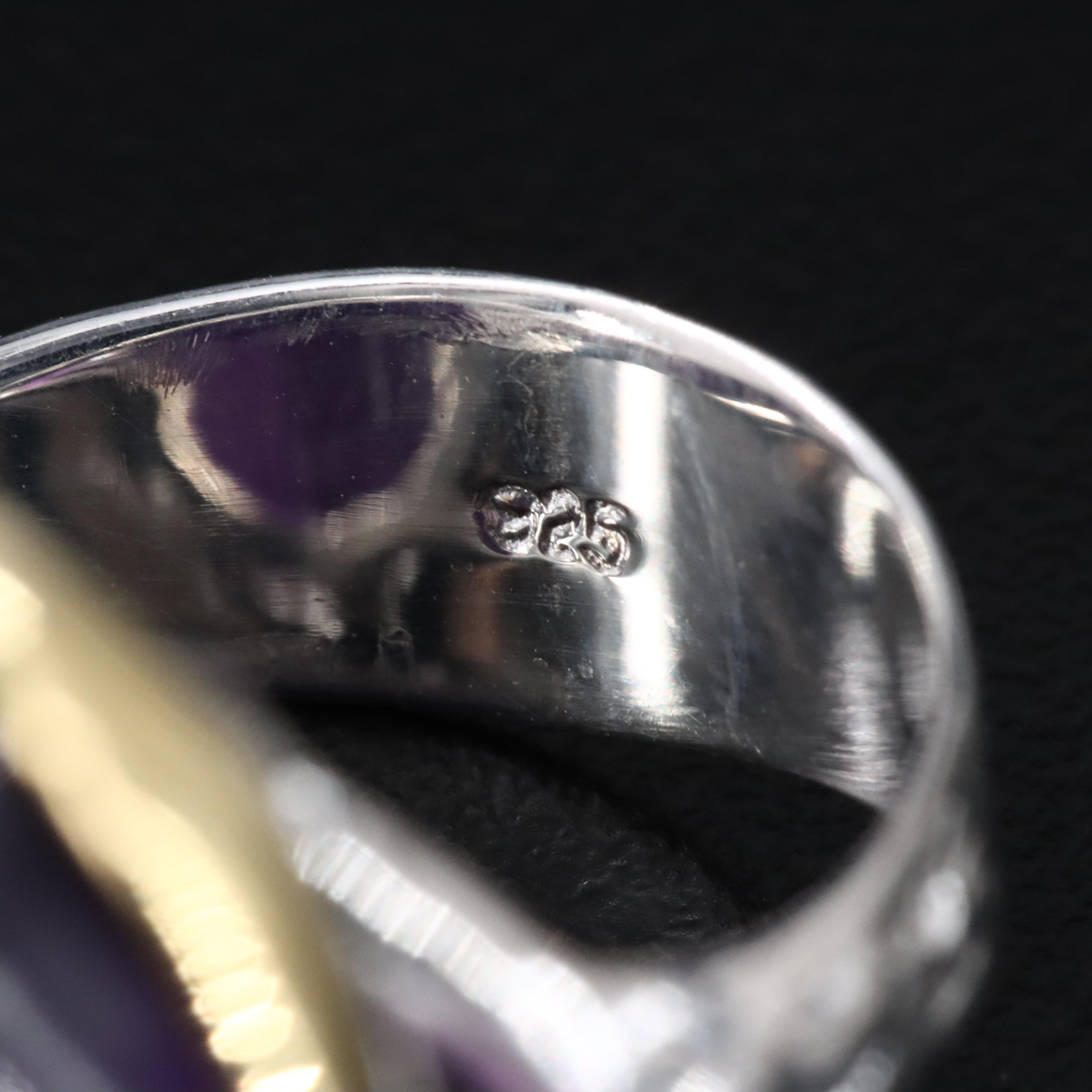 Sterling Amethyst Ring