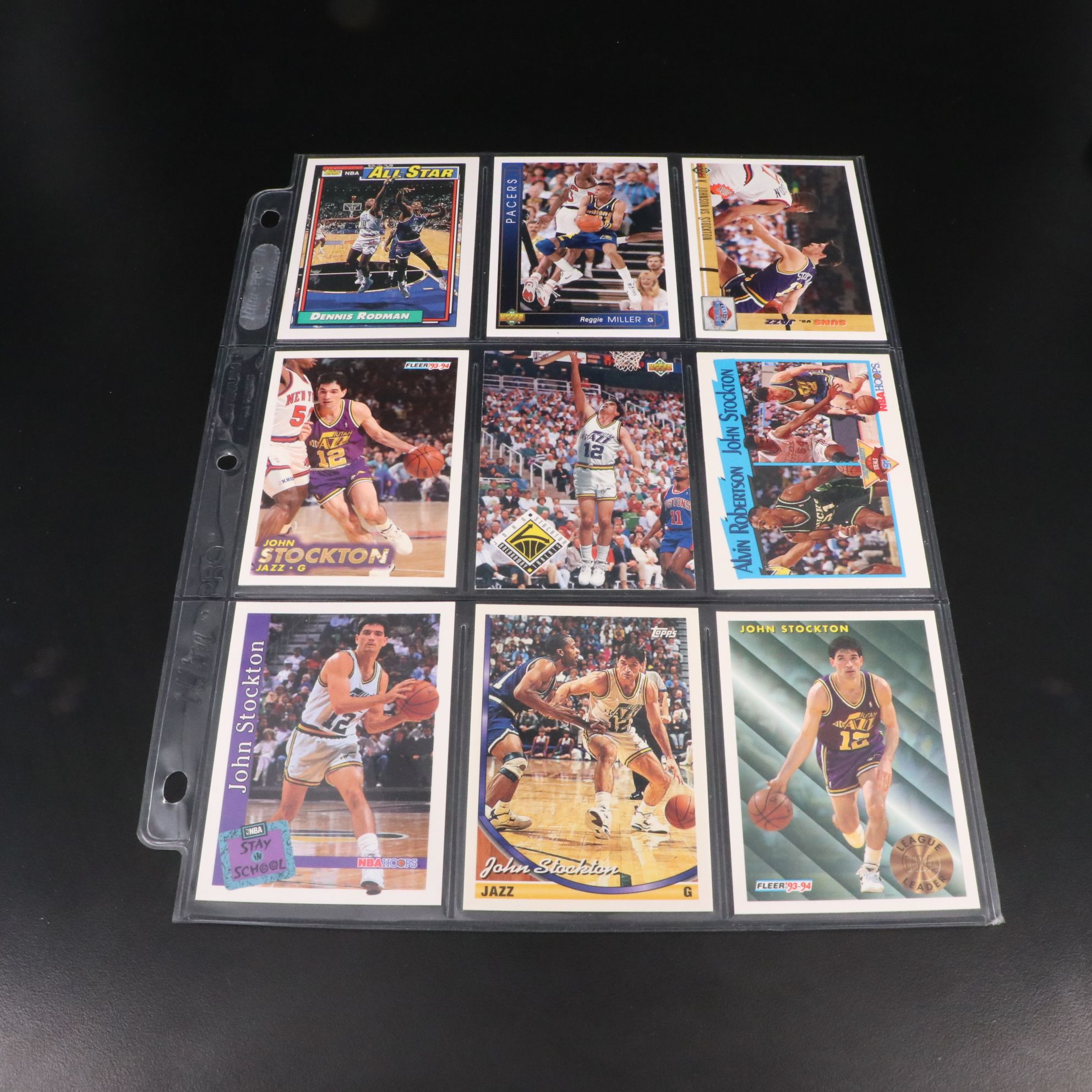 1980's Basketball Cards Featuring Michael Jordan, Scottie Pippen, and More