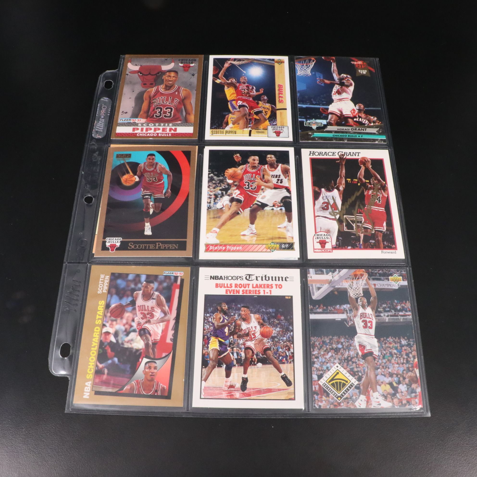 1980's Basketball Cards Featuring Michael Jordan, Scottie Pippen, and More