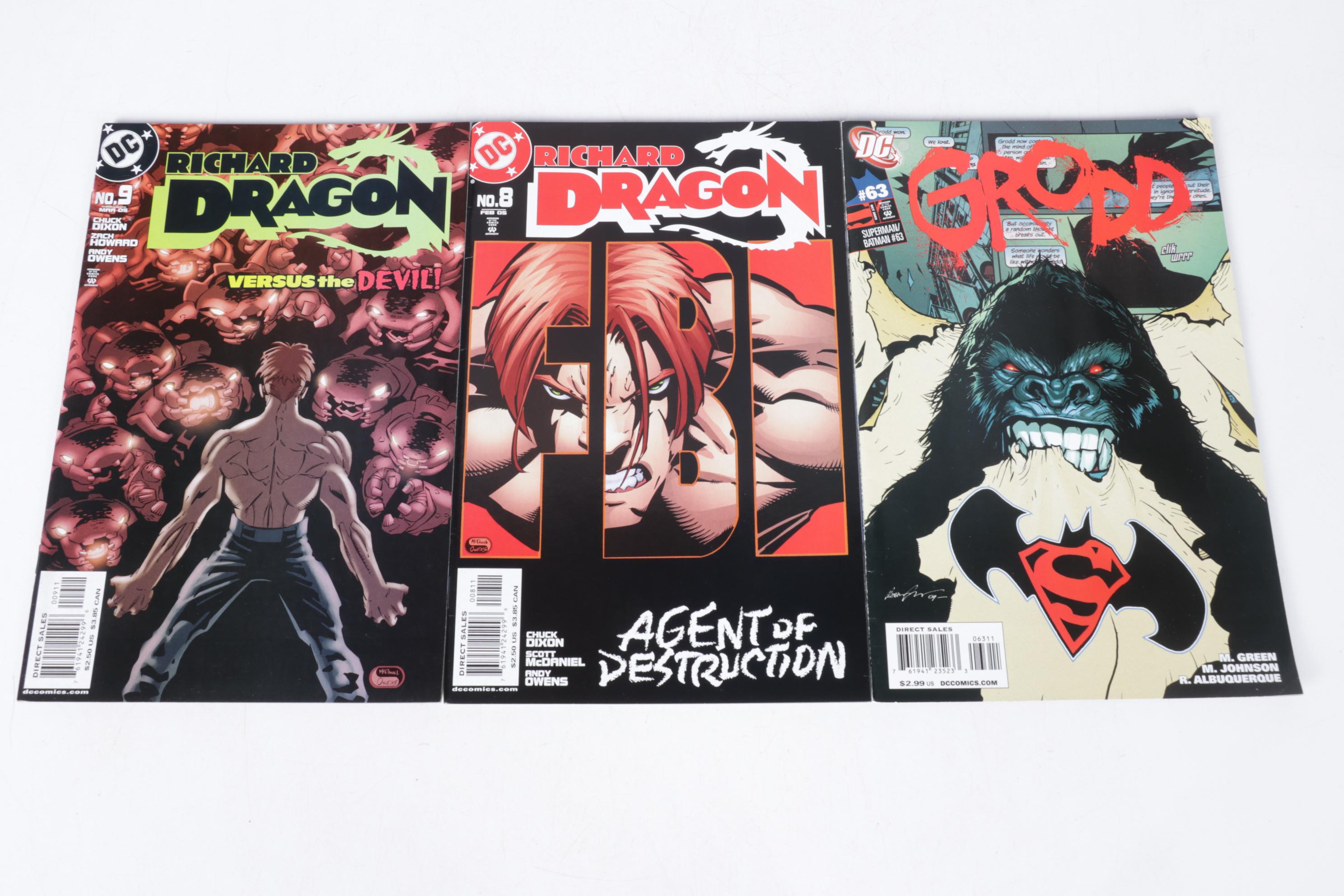 DC Comics Featuring the Justice League, MASK & Other Comic Collections